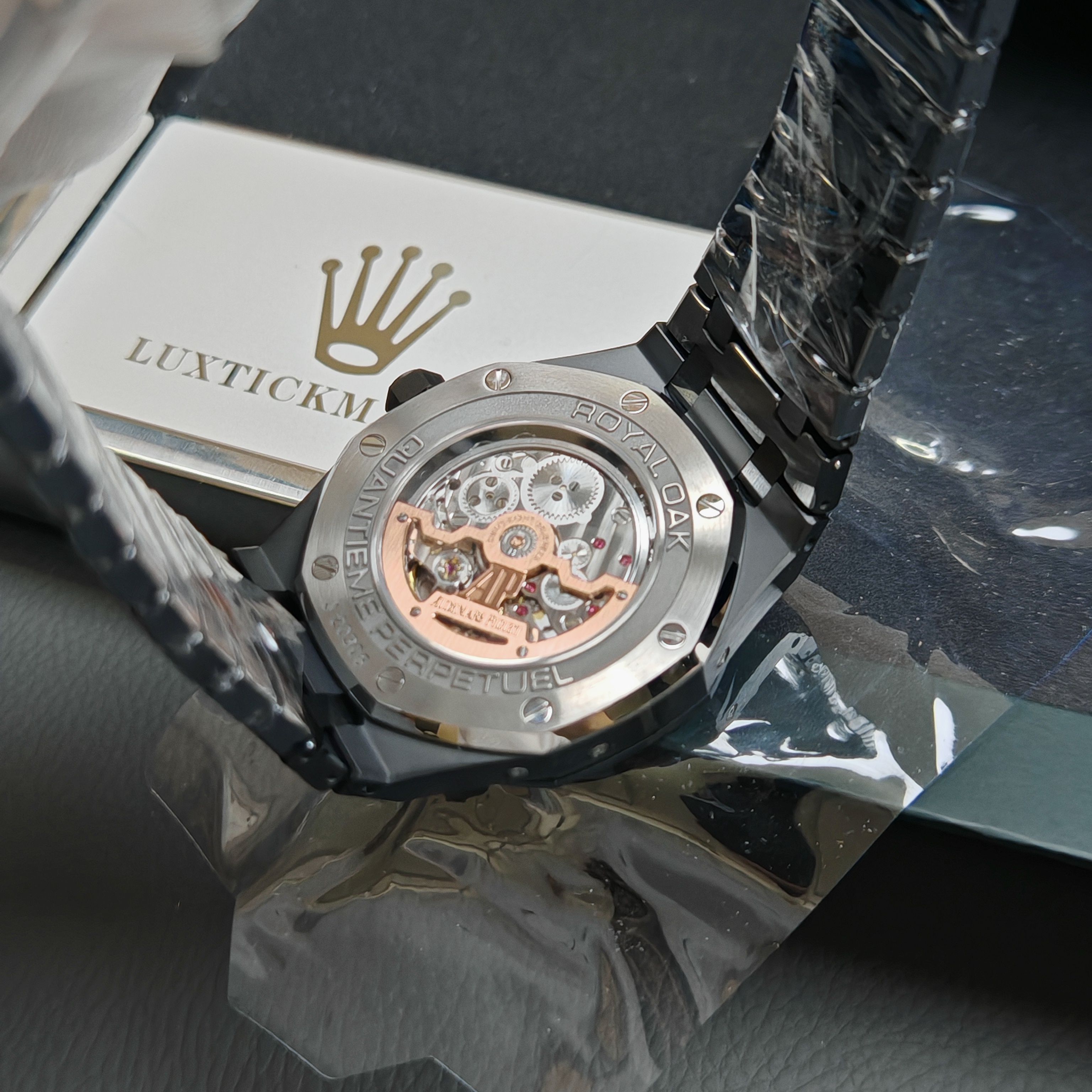 Audemars Piguet Black Ceramic 26579 True Moon Phase