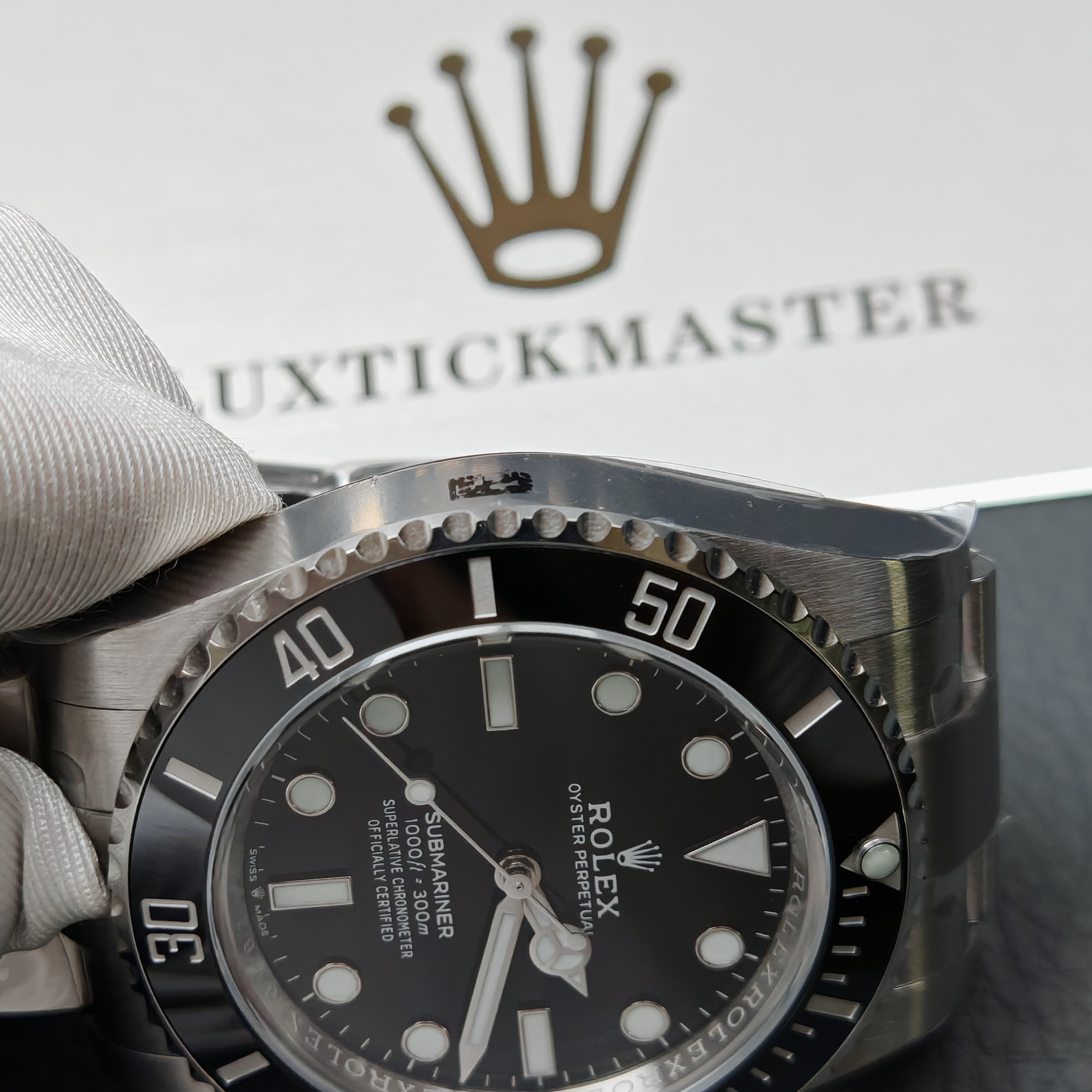 Rolex Submariner No Date m124060 Black Dial 41mm Super Clone