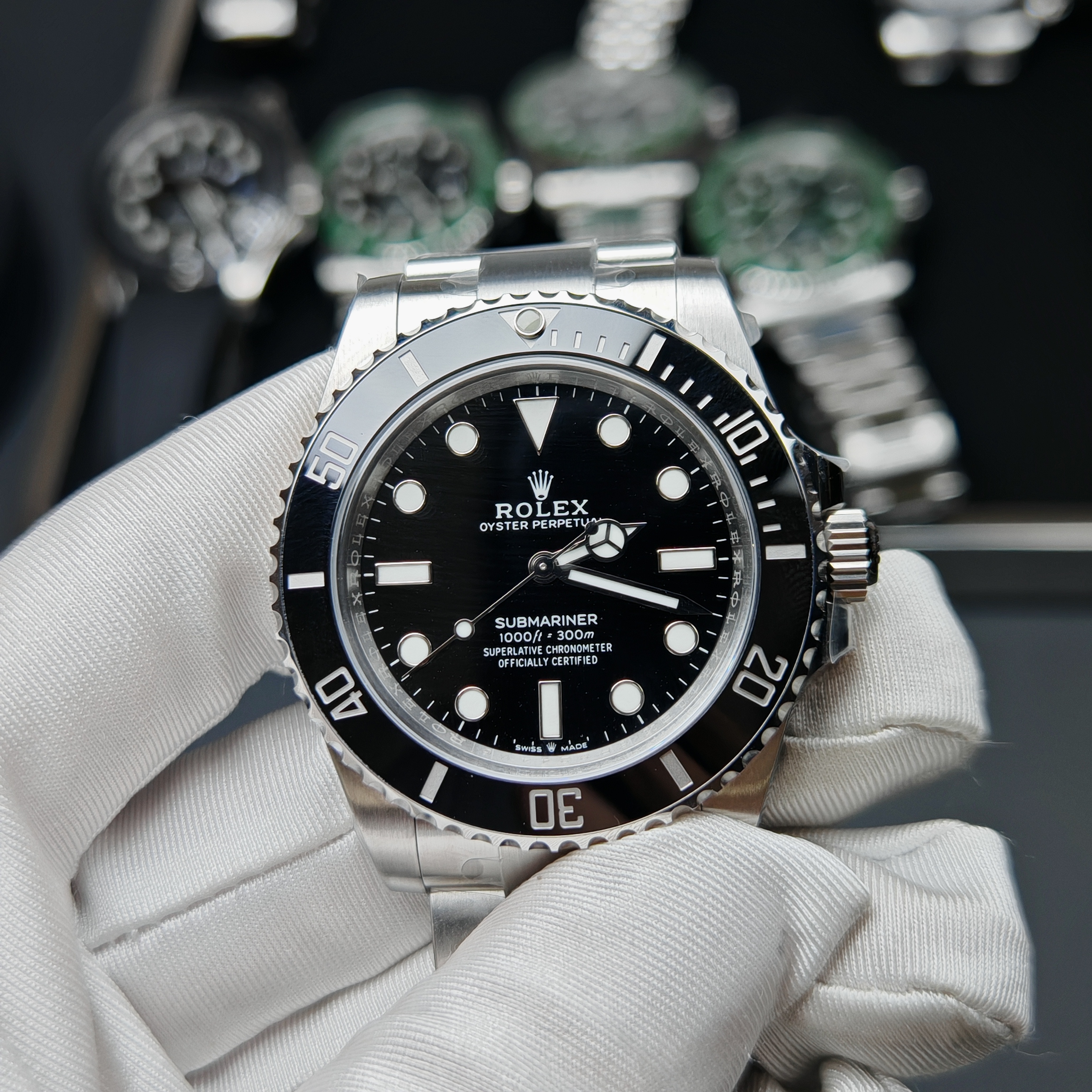 Rolex Submariner No Date m124060 Black Dial 41mm Super Clone