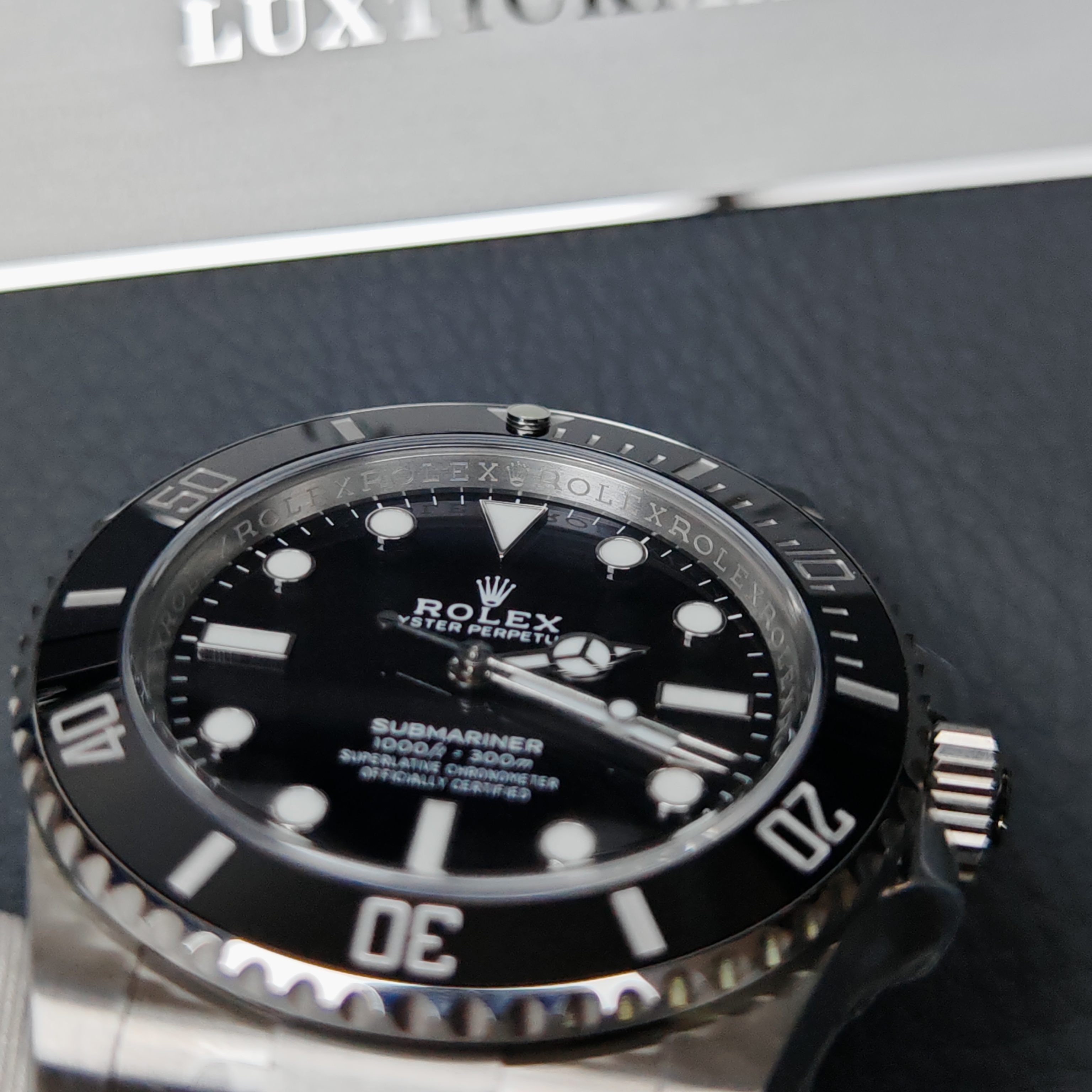 Rolex Submariner No Date m124060 Black Dial 41mm Super Clone