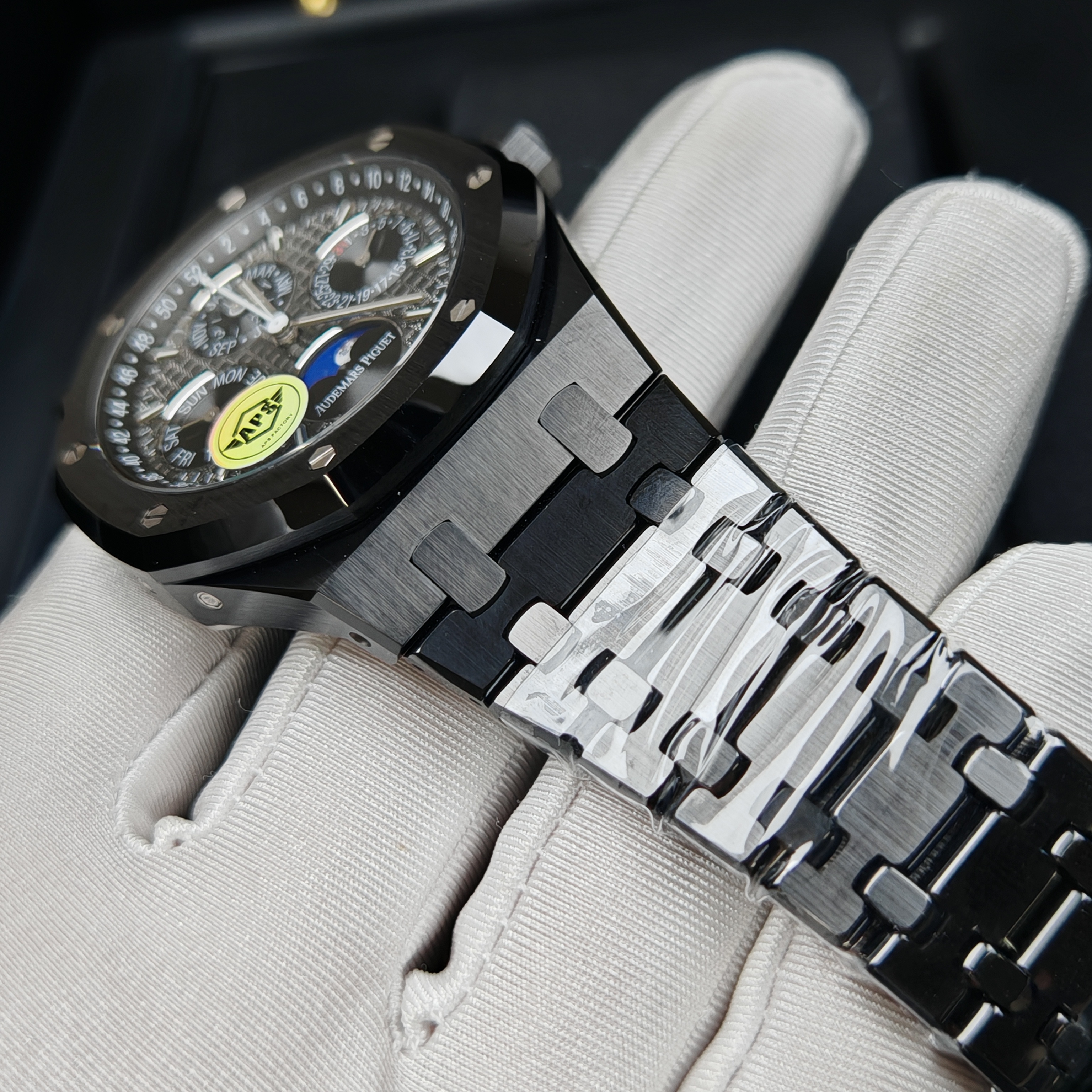 Audemars Piguet Black Ceramic 26579 True Moon Phase