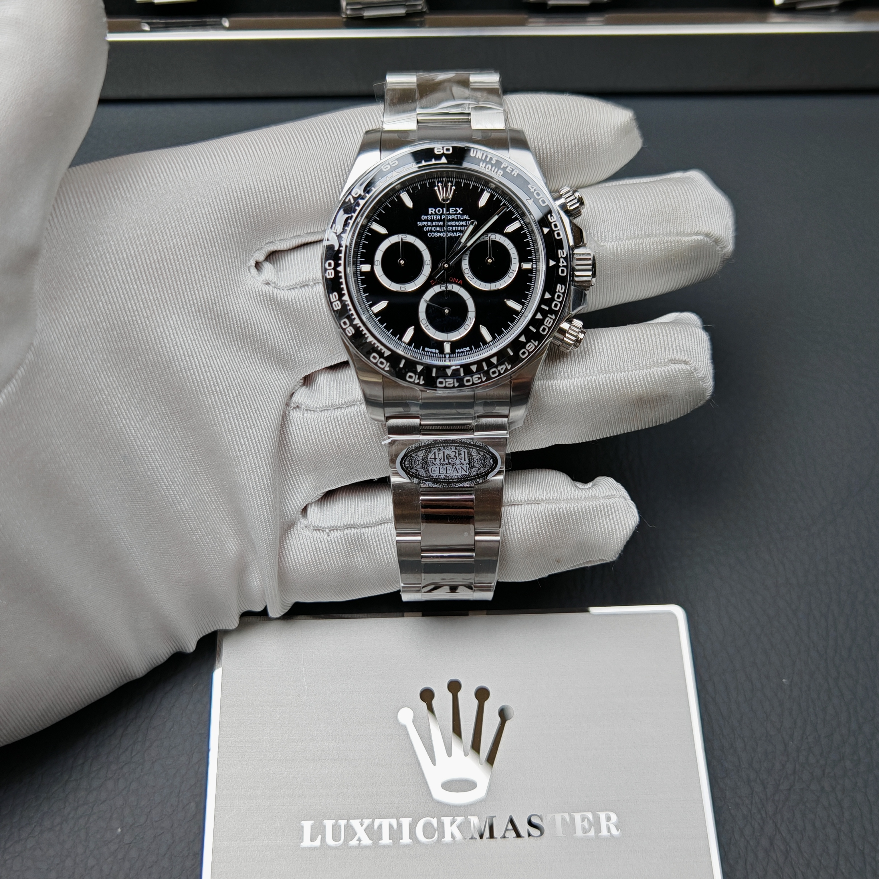 Rolex Super Clone Watches 1:1 Daytona M126500ln-0002 4131 Movement