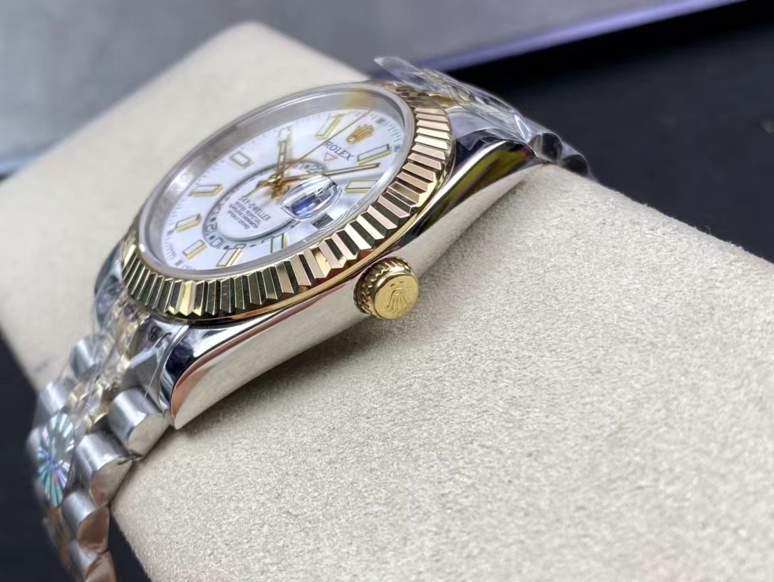 Super Clone Rolex 1:1 Sky-Dweller 9001 Movement  M326933-0009 Watch