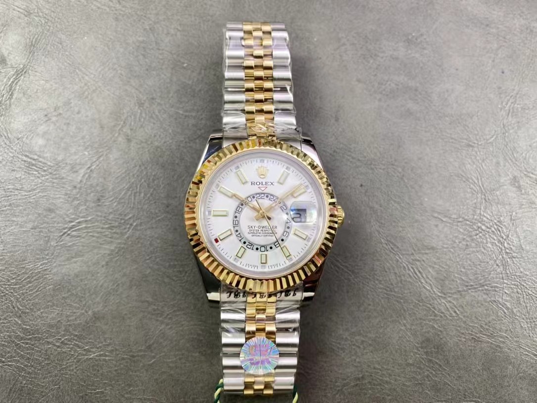 Super Clone Rolex 1:1 Sky-Dweller 9001 Movement  M326933-0009 Watch