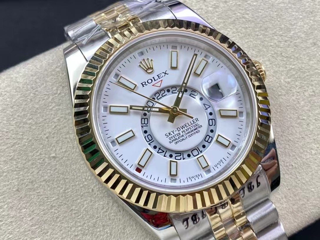 Super Clone Rolex 1:1 Sky-Dweller 9001 Movement  M326933-0009 Watch