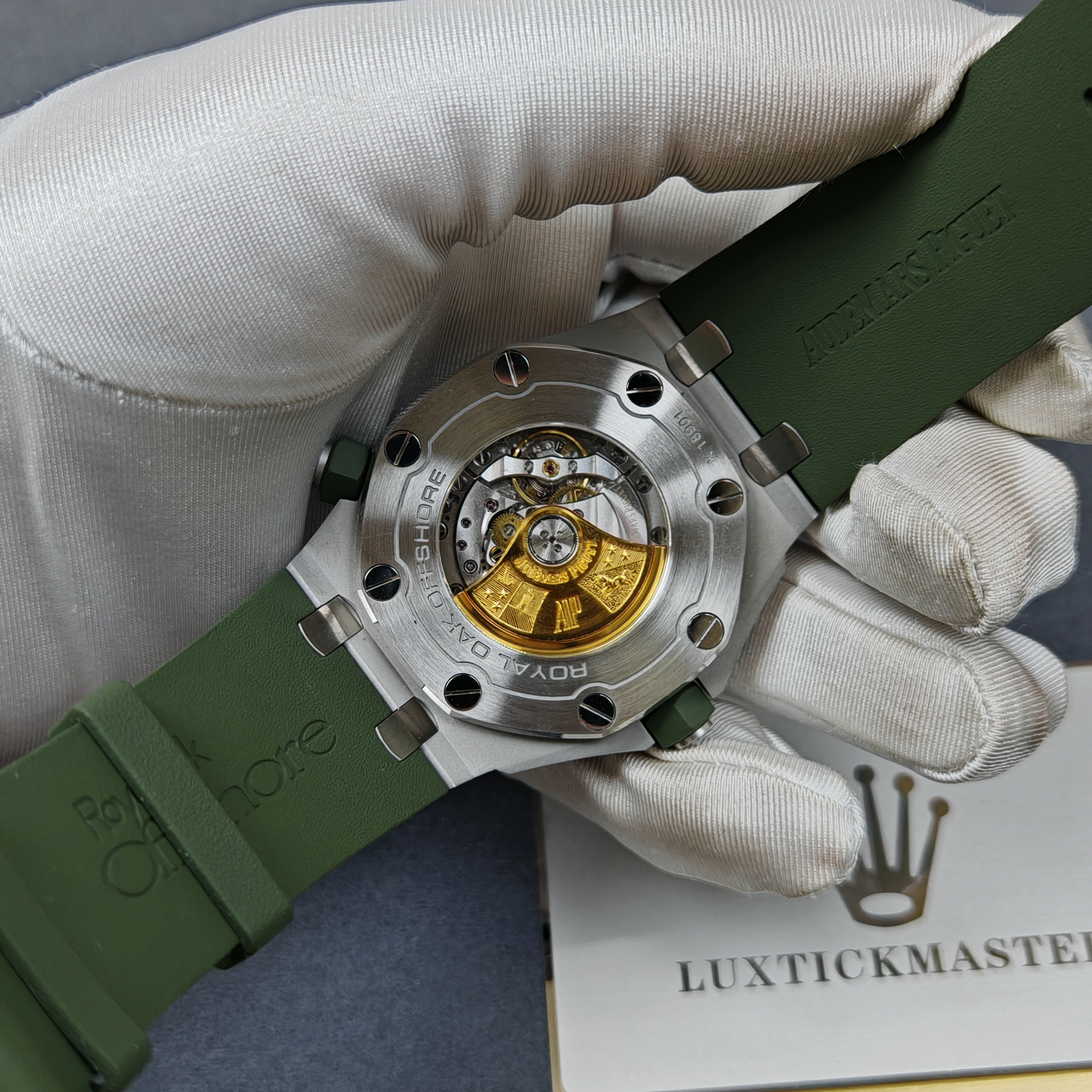Super Clone Audemars Piguet 1:1 Royal Oak Offshore Diver 15710 Watches – 42mm  Green Dial
