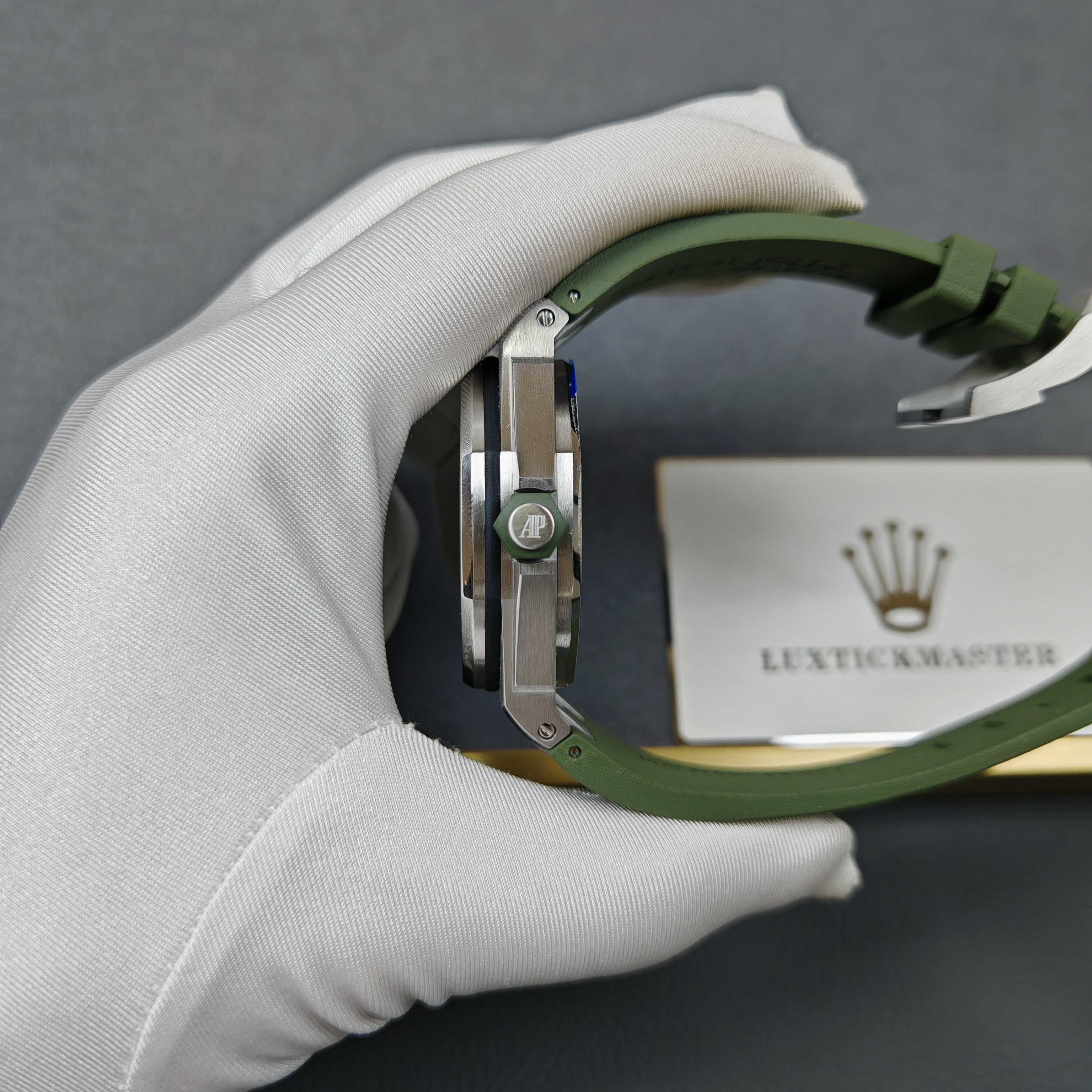 Super Clone Audemars Piguet 1:1 Royal Oak Offshore Diver 15710 Watches – 42mm  Green Dial