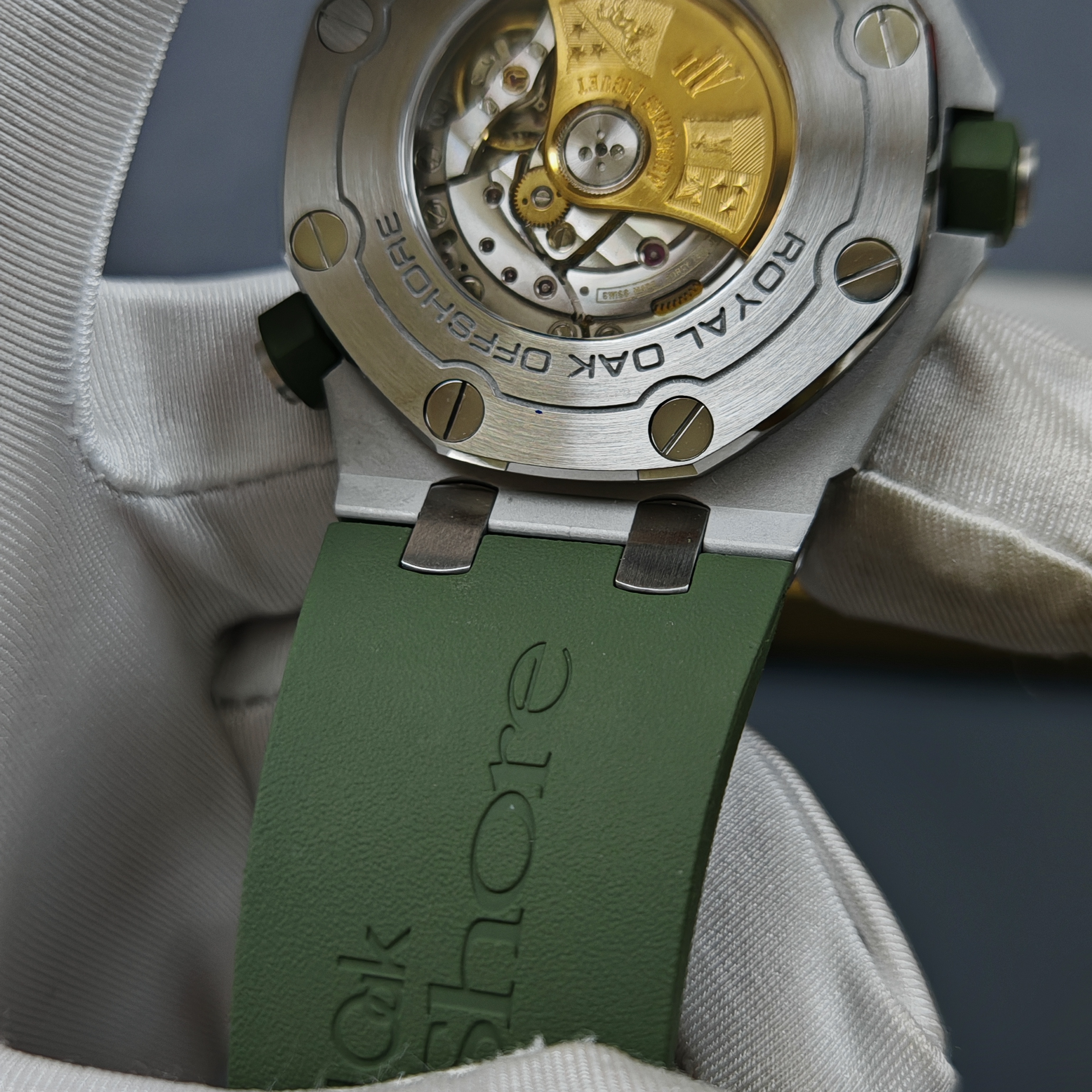Super Clone Audemars Piguet 1:1 Royal Oak Offshore Diver 15710 Watches – 42mm  Green Dial