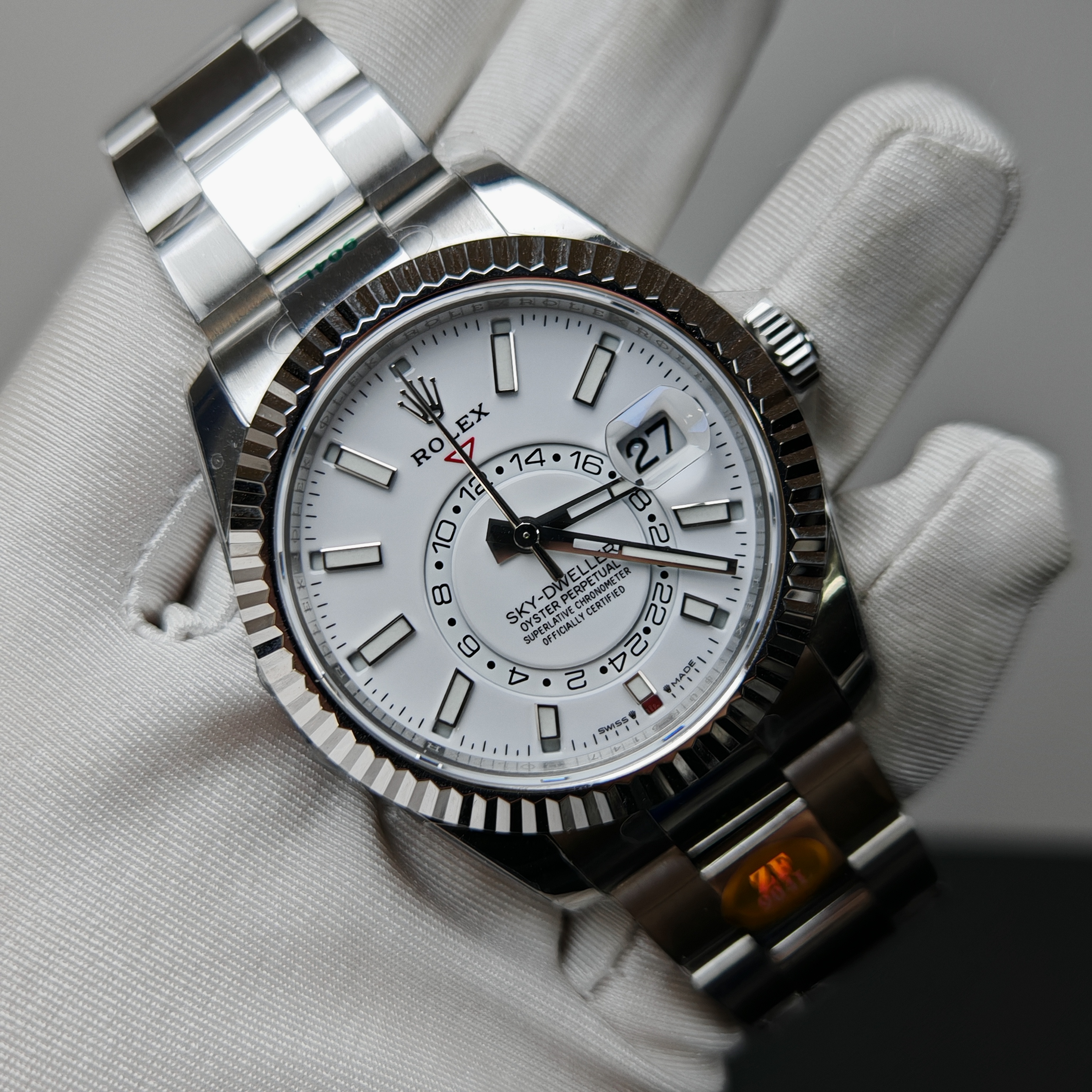 Super Clone Rolex 1:1 Sky-Dweller 9001 Movement  M326934-0001 Watch