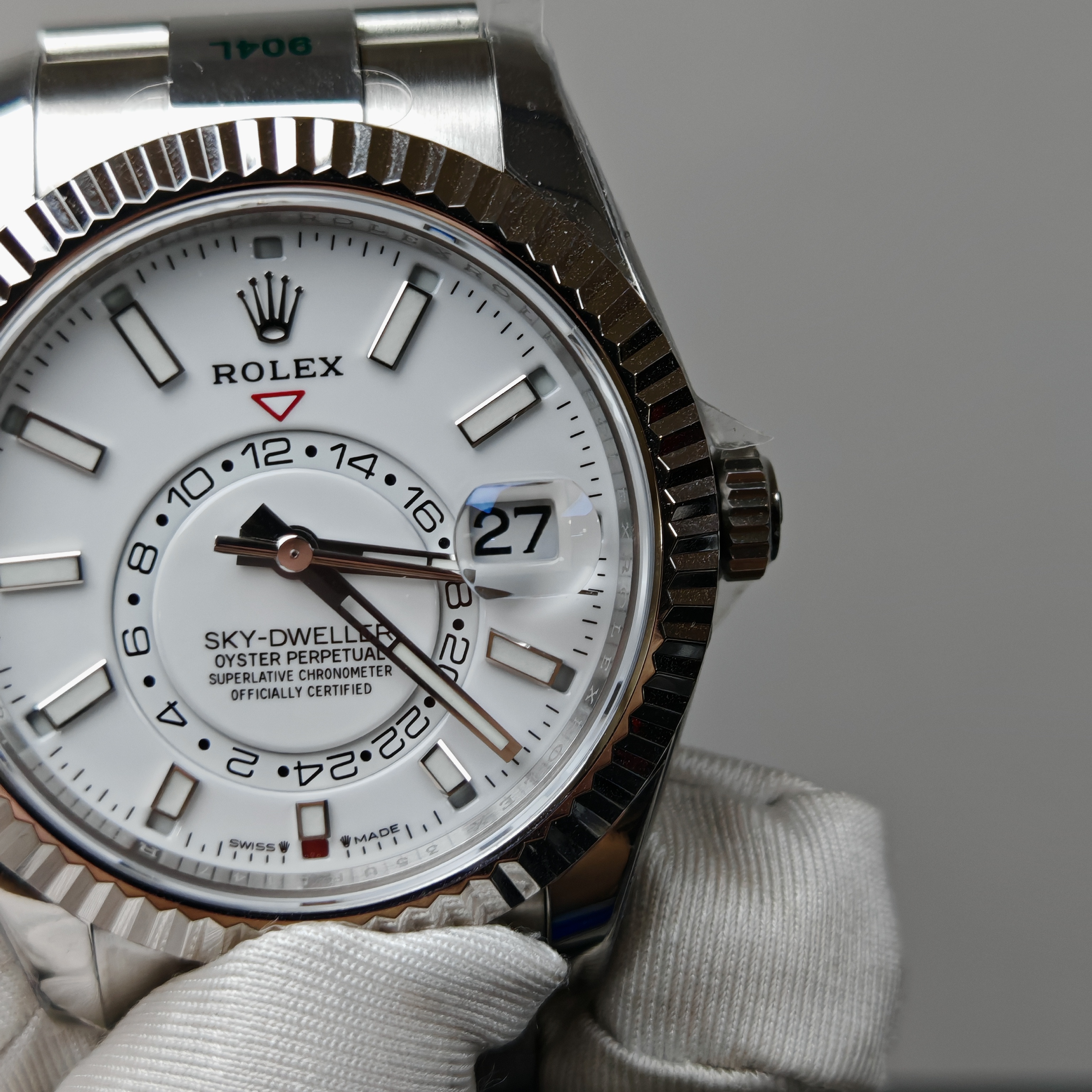 Super Clone Rolex 1:1 Sky-Dweller 9001 Movement  M326934-0001 Watch