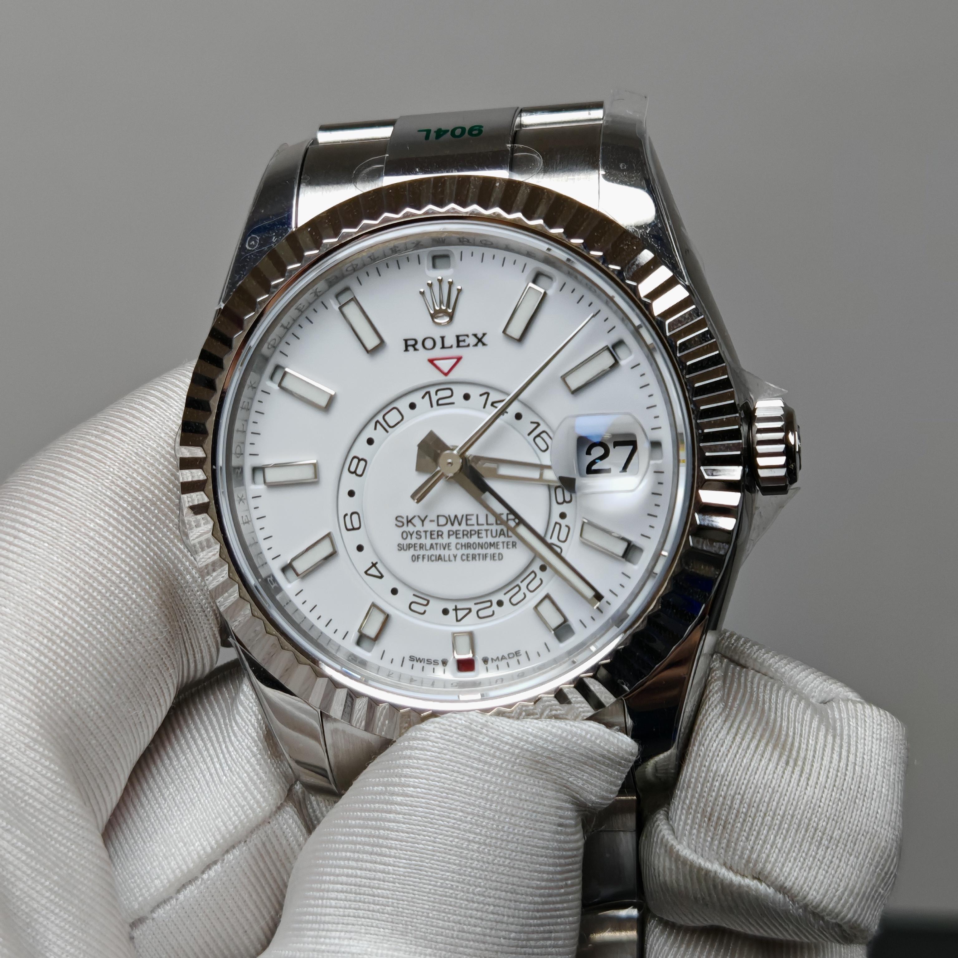 Super Clone Rolex 1:1 Sky-Dweller 9001 Movement  M326934-0001 Watch