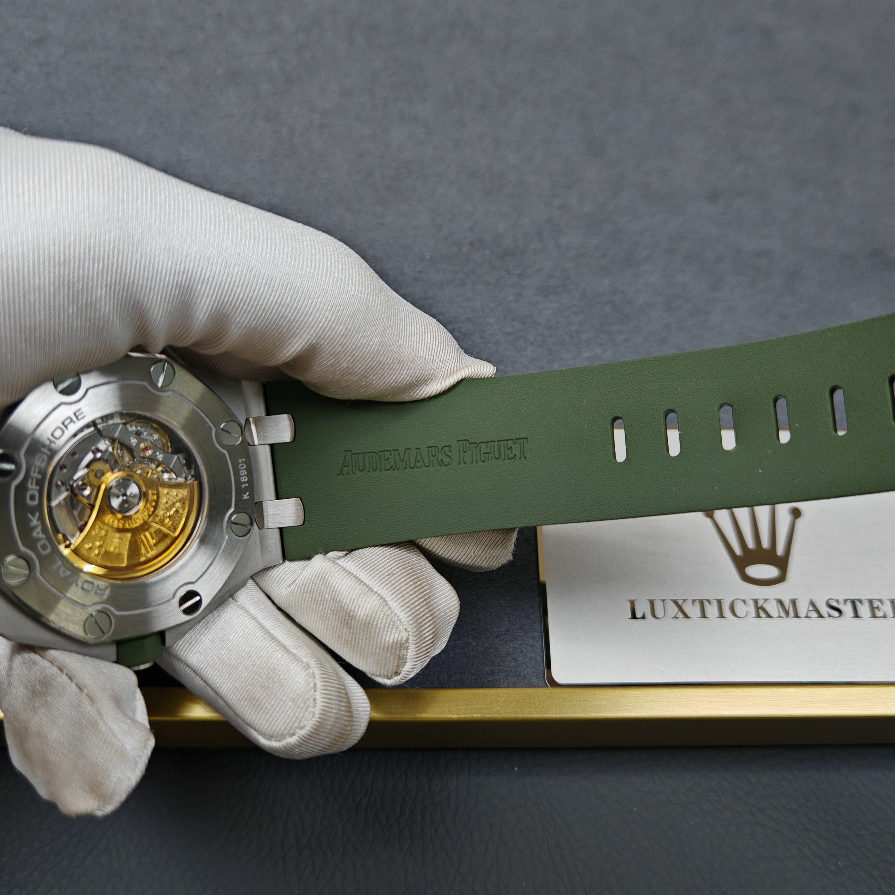 Super Clone Audemars Piguet 1:1 Royal Oak Offshore Diver 15710 Watches – 42mm  Green Dial