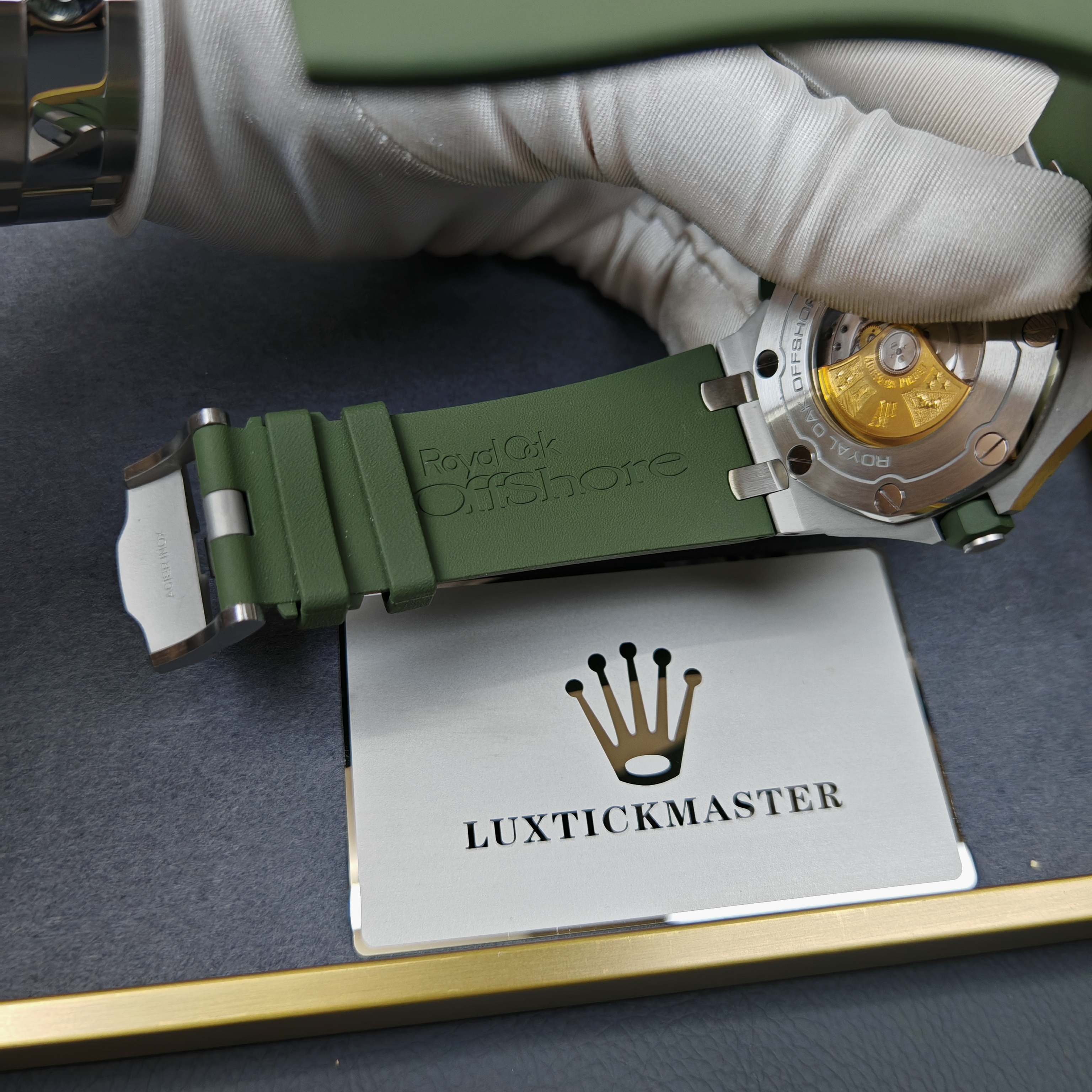 Super Clone Audemars Piguet 1:1 Royal Oak Offshore Diver 15710 Watches – 42mm  Green Dial