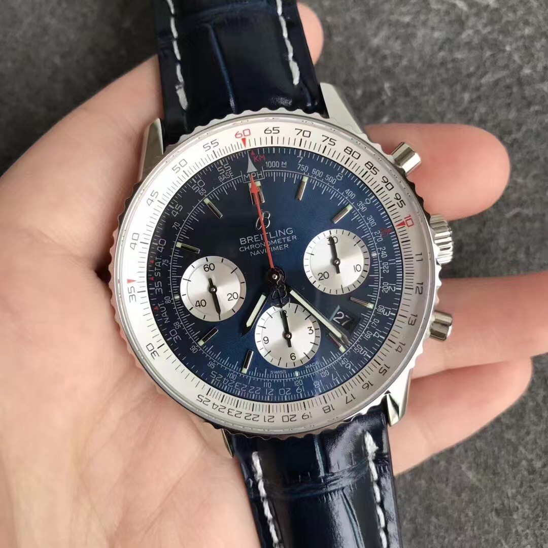 Breitling 1:1 Super Clone  Ling Aviation Chronograph 1 Series AB0127211C1X2
