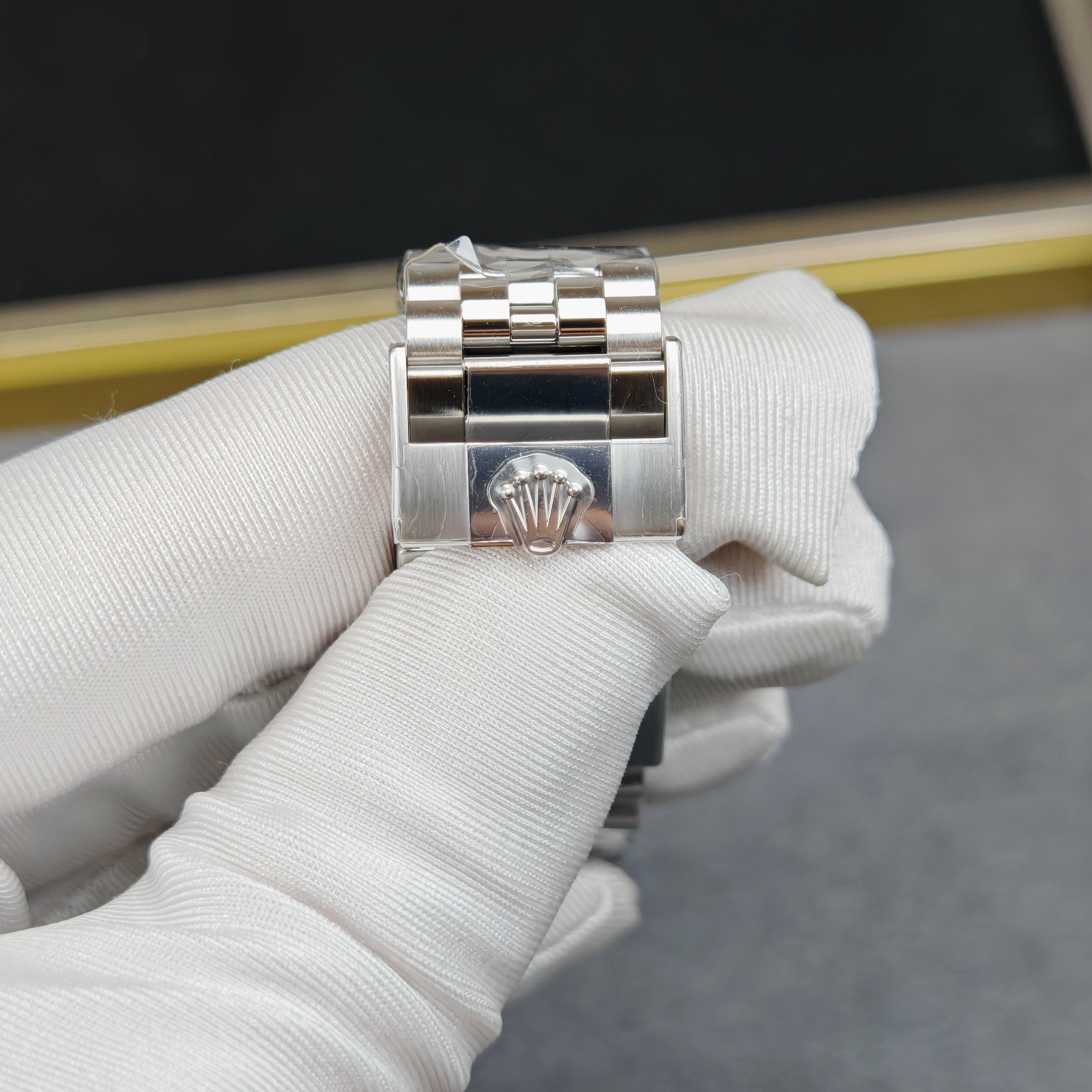 Rolex Bruce Wayne GMT Master II 126710grnr-0003 Black/Grey two-tone ceramic bezel Stainless Steel (40mm) Super Clone