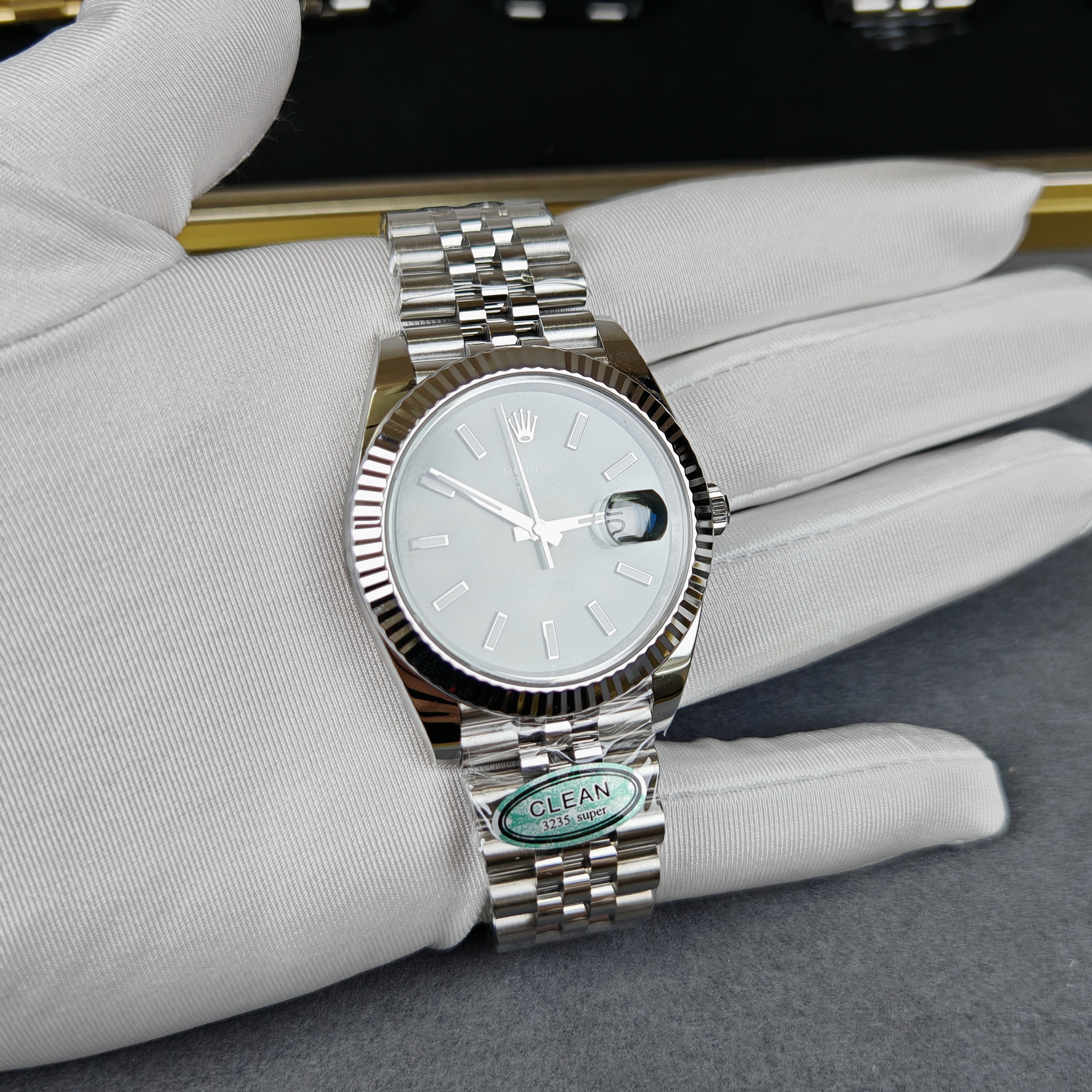 Super Clone Rolex 1:1  Datejust 3235 Movement  M126334-0028 Watch