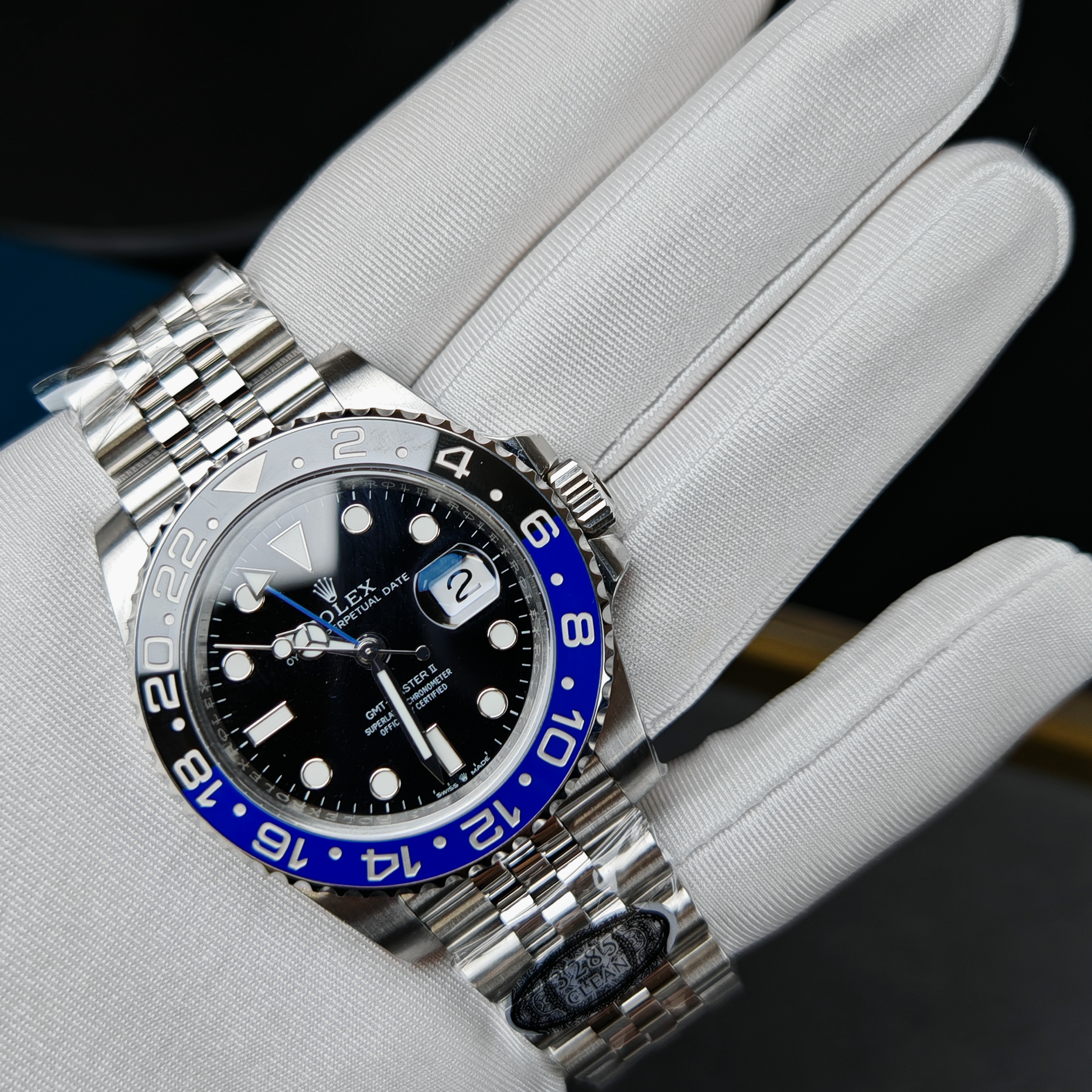 Rolex GMT Master II 126710BLNR Stainless Steel 'BatGirl' (40mm) Super Clone