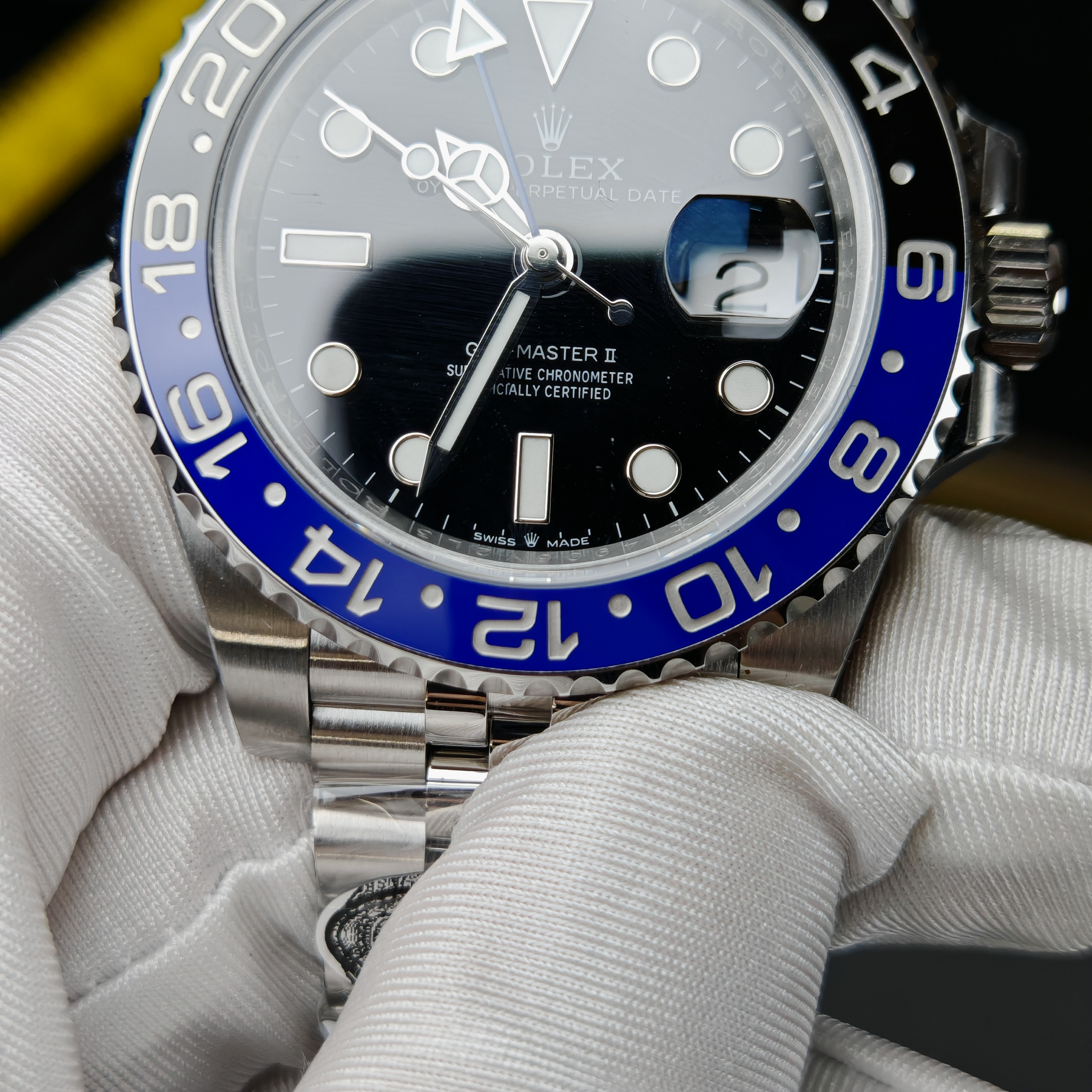 Rolex GMT Master II 126710BLNR Stainless Steel 'BatGirl' (40mm) Super Clone