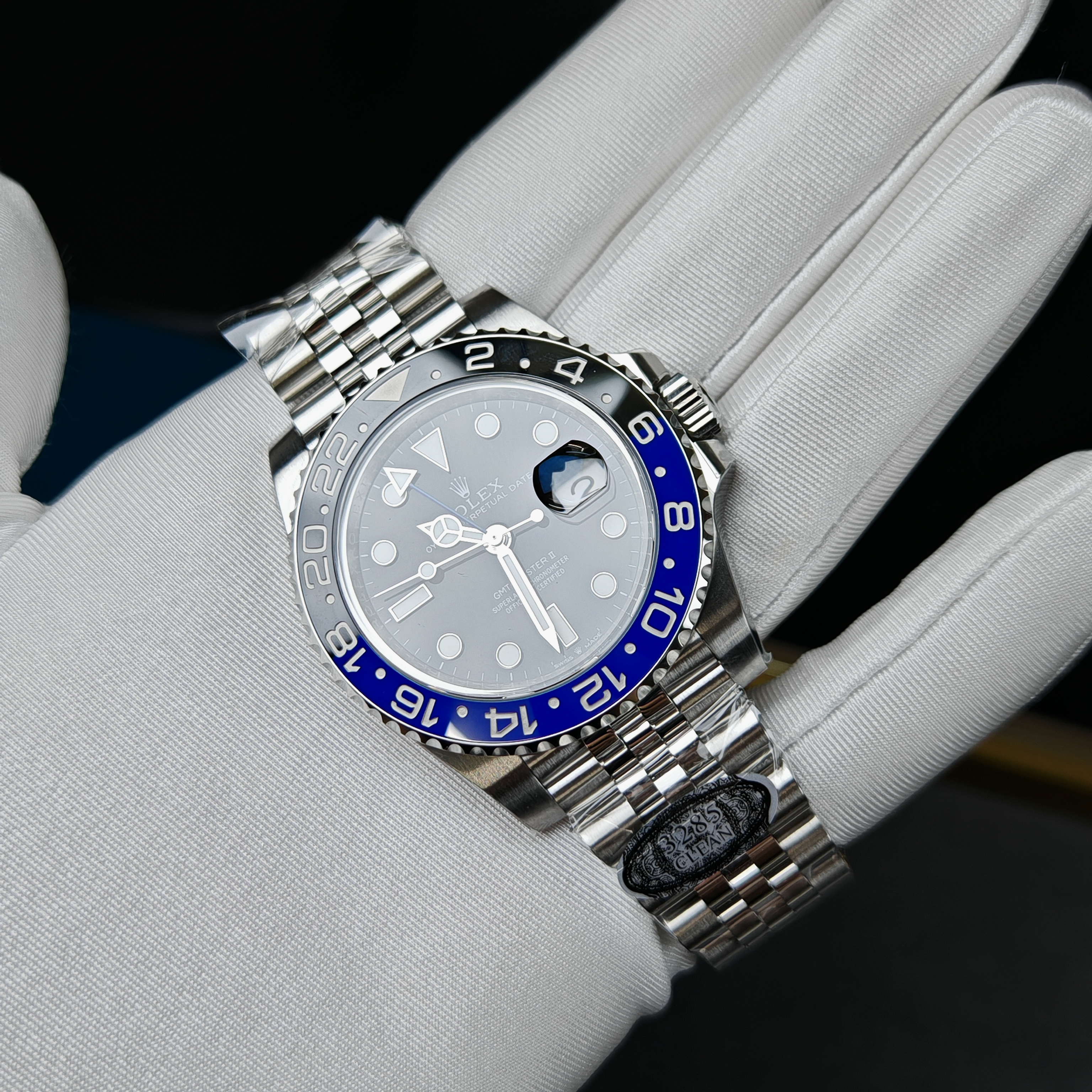 Rolex GMT Master II 126710BLNR Stainless Steel 'BatGirl' (40mm) Super Clone