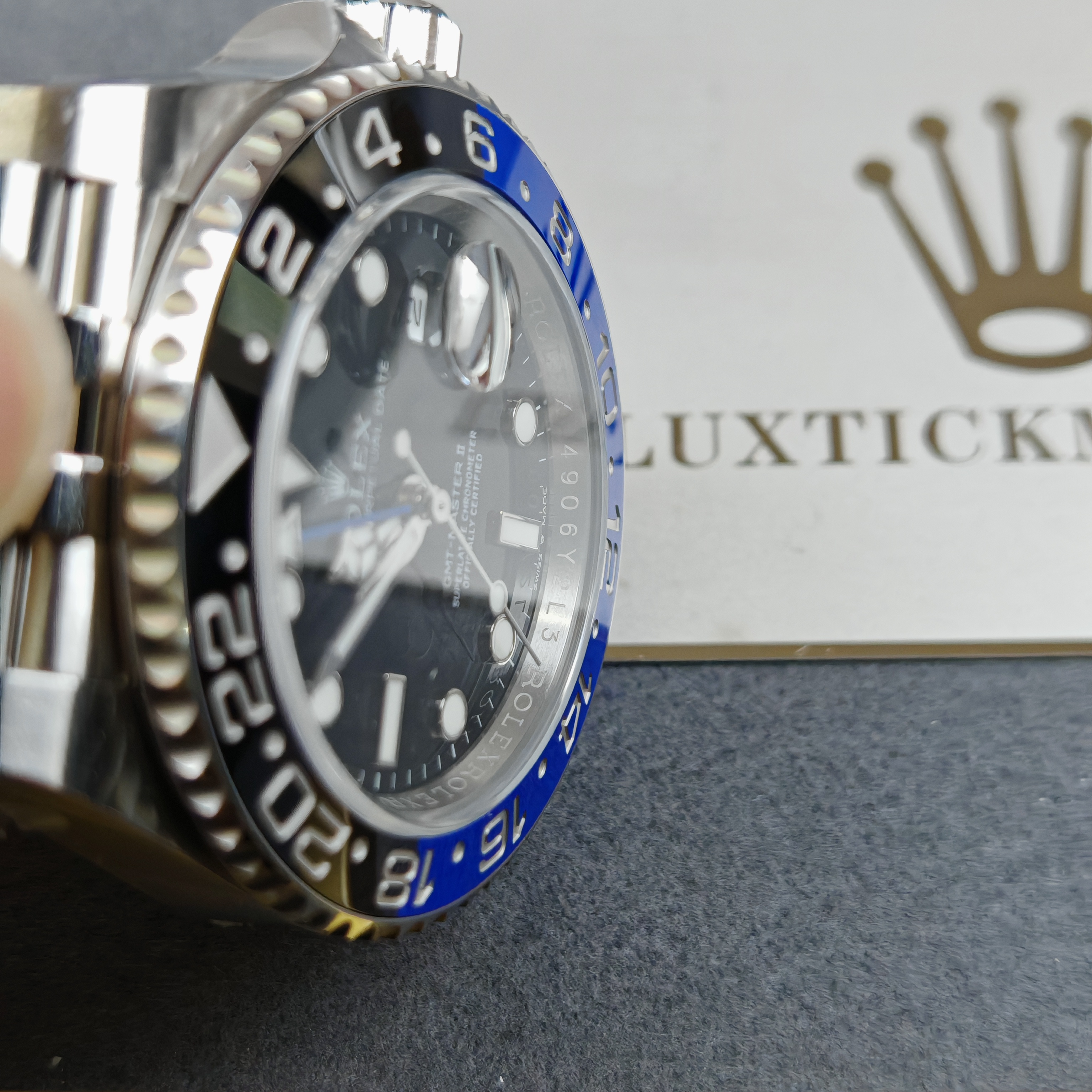 Rolex GMT Master II 126710BLNR Stainless Steel 'BatGirl' (40mm) Super Clone