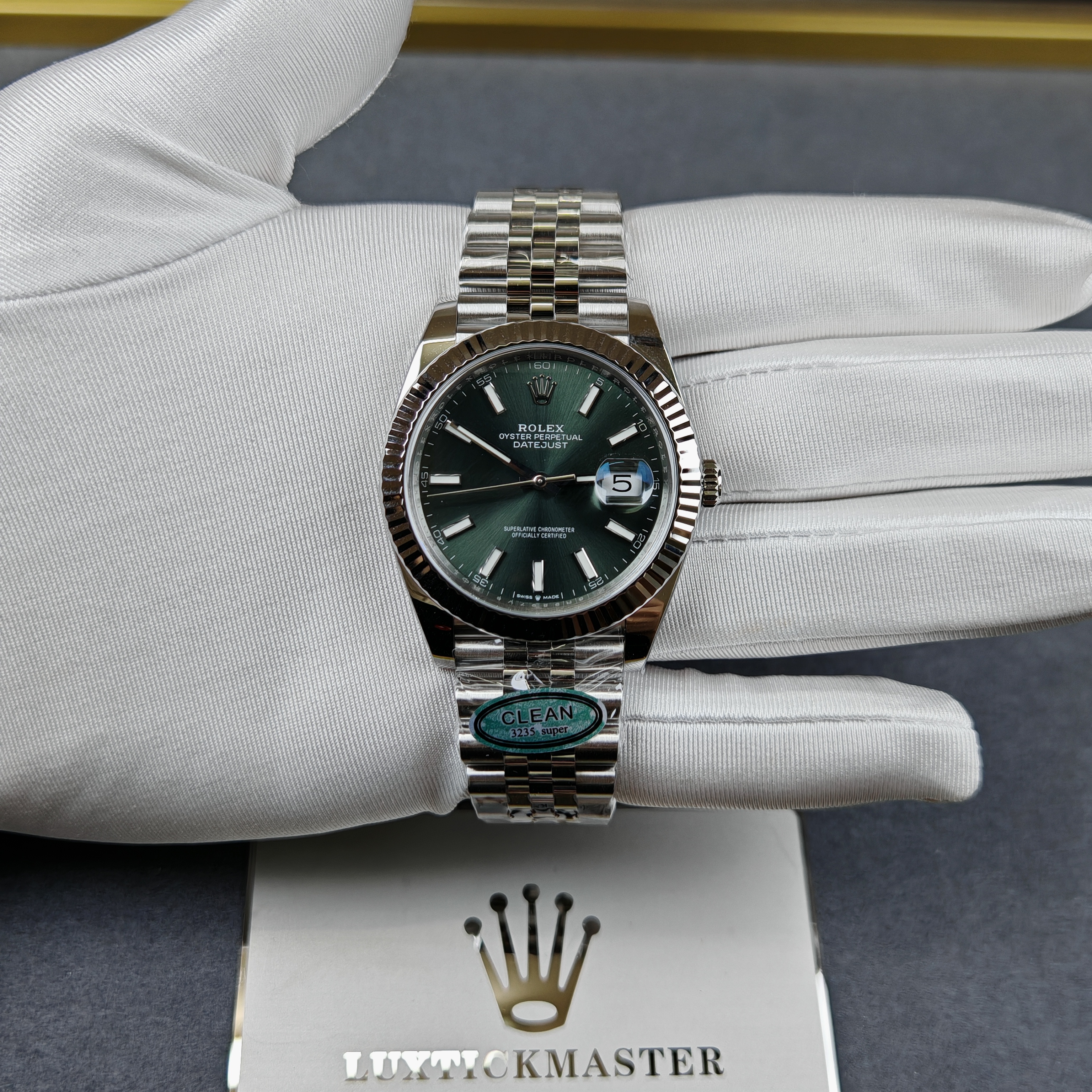 Super Clone Rolex 1:1  Datejust 3235 Movement  M126334-0028 Watch