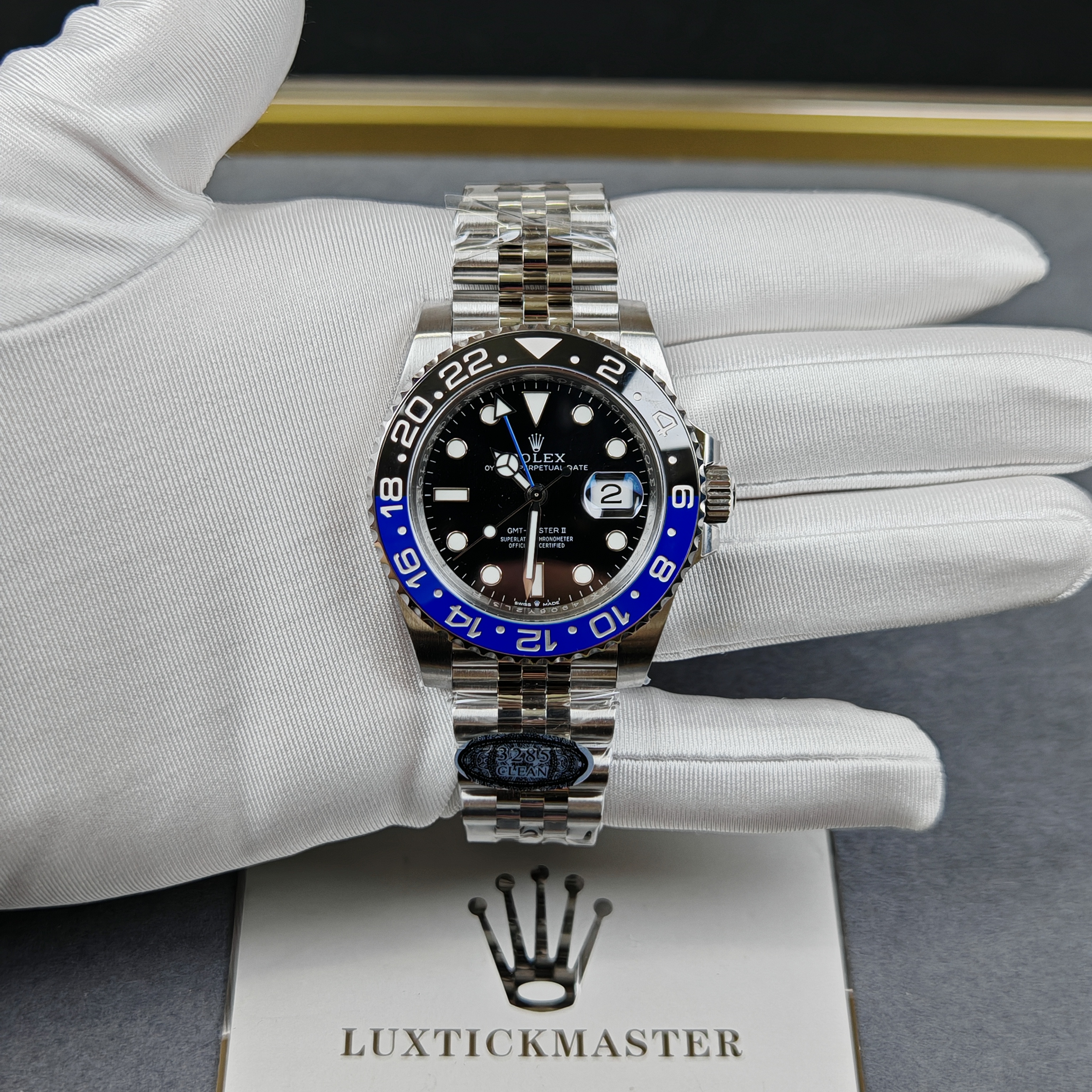 Rolex GMT Master II 126710BLNR Stainless Steel 'BatGirl' (40mm) Super Clone