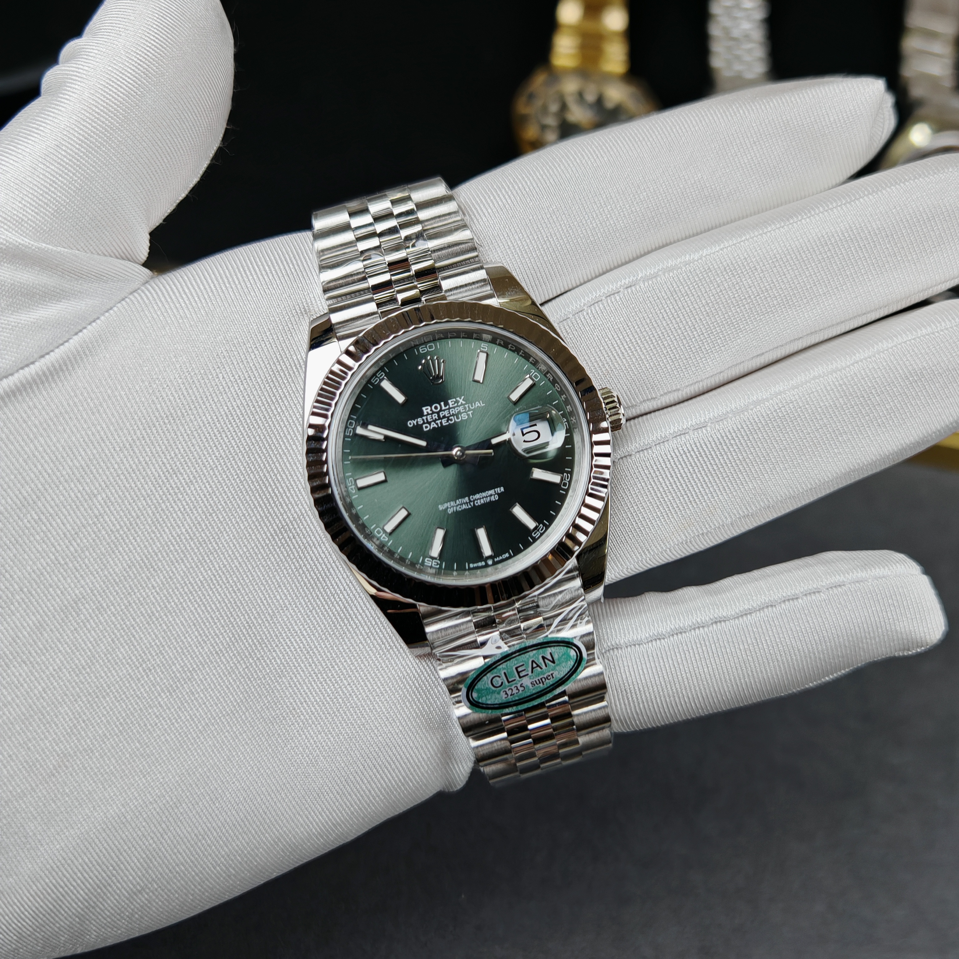 Super Clone Rolex 1:1  Datejust 3235 Movement  M126334-0028 Watch