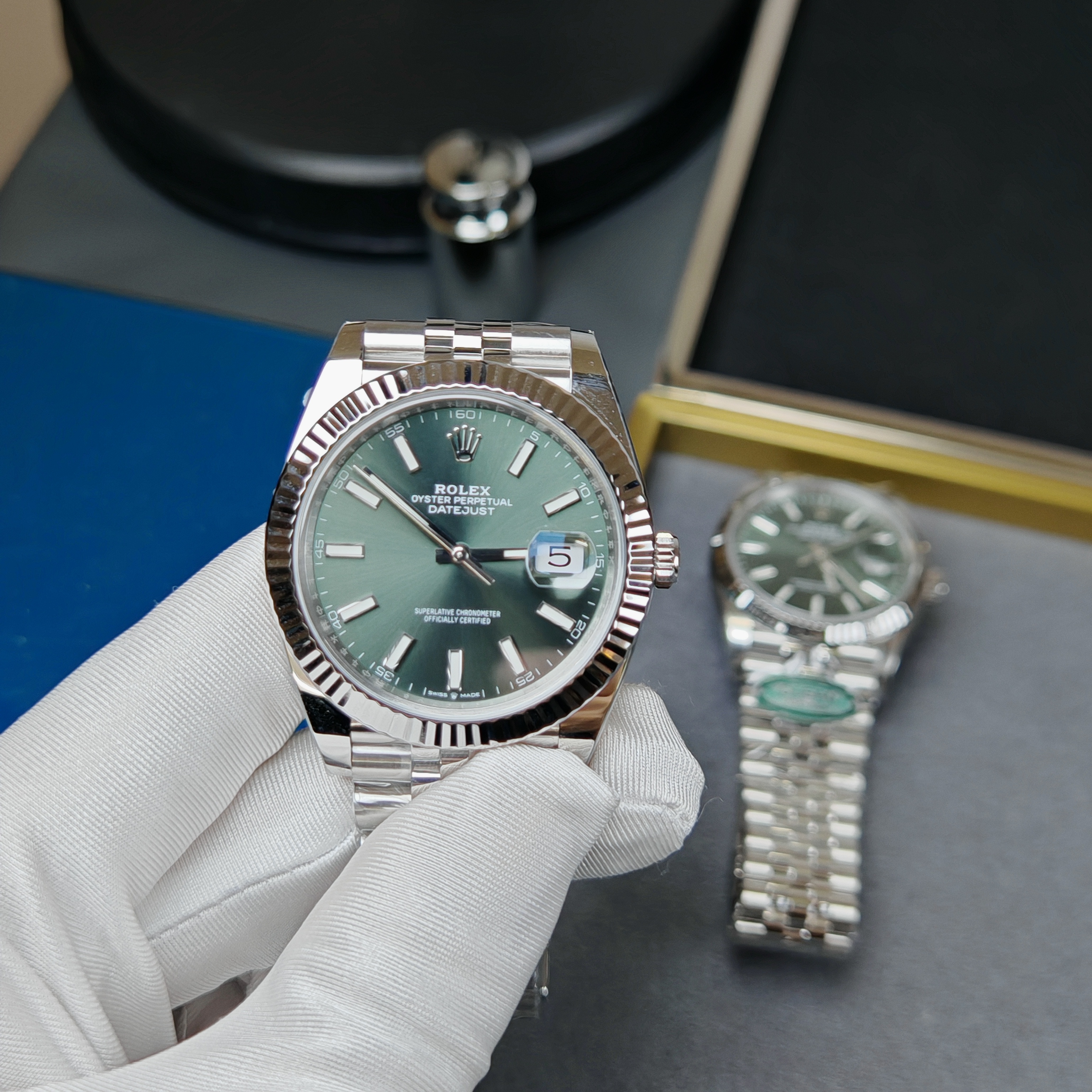 Super Clone Rolex 1:1  Datejust 3235 Movement  M126334-0028 Watch