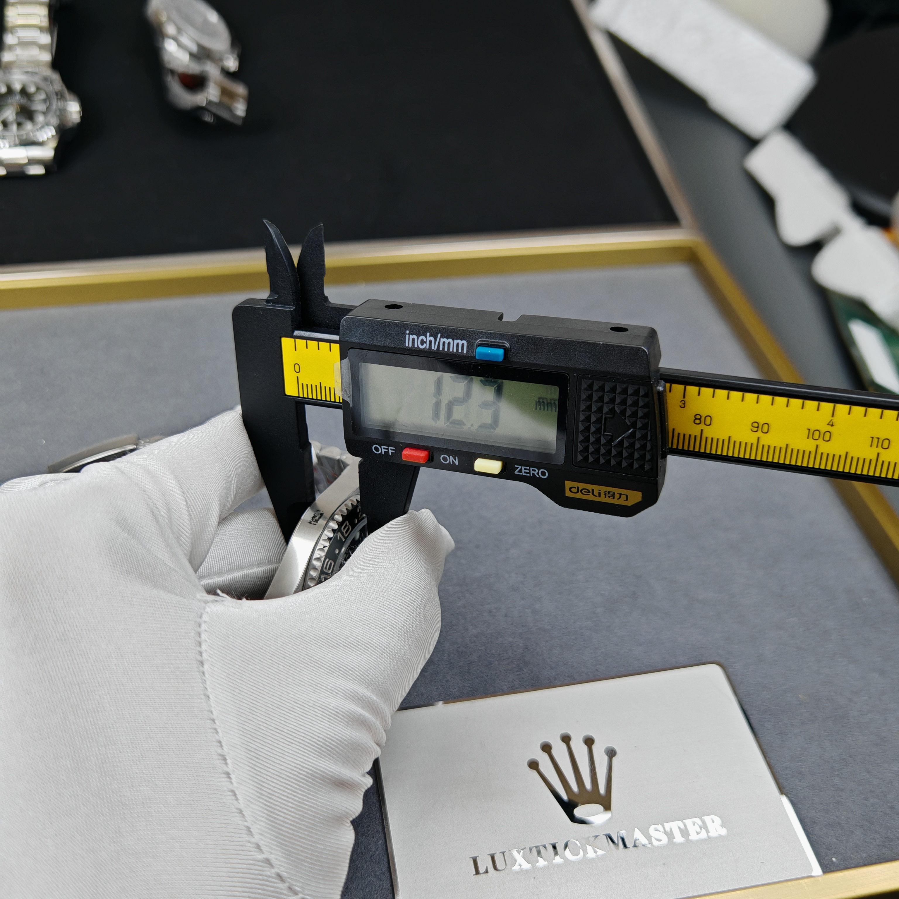 Rolex Bruce Wayne GMT Master II 126710grnr-0003 Black/Grey two-tone ceramic bezel Stainless Steel (40mm) Super Clone