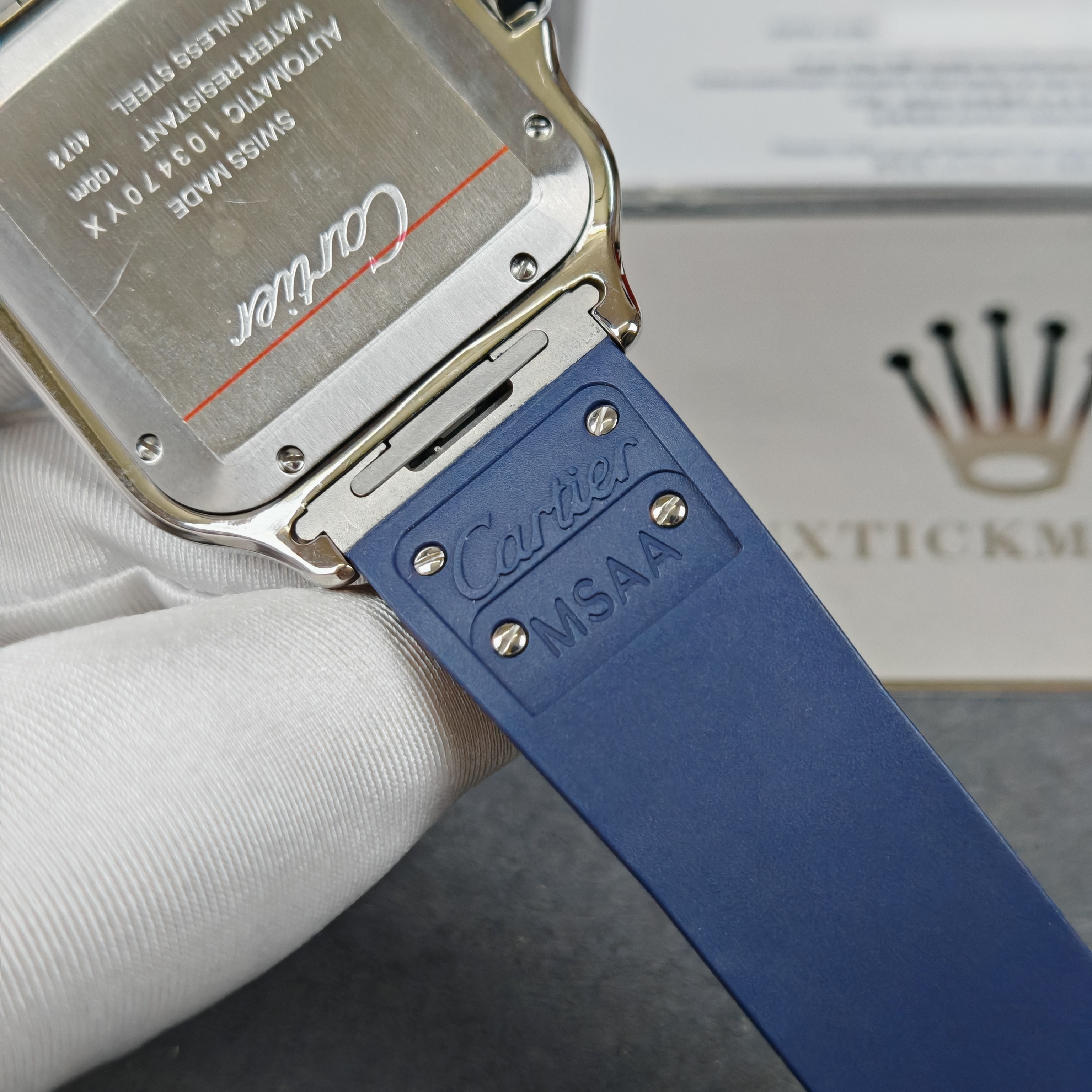 Super clone 1:1 Cartier Santos series WSSA0047 watch