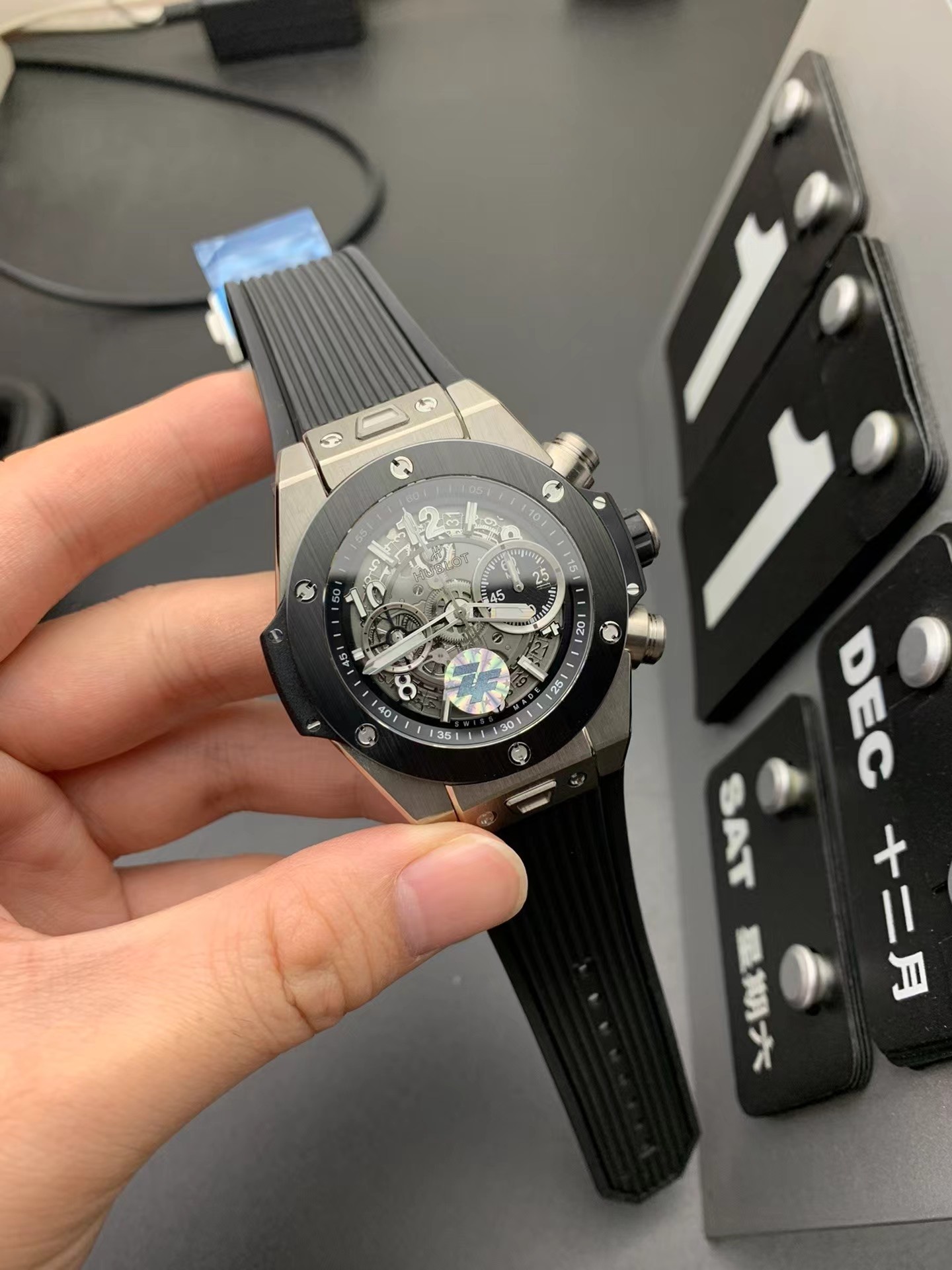 Super clone 1:1 Hublot big bang series 441 Brand new customized Hublot exclusive unico hub 1280 self-winding chronograph movement