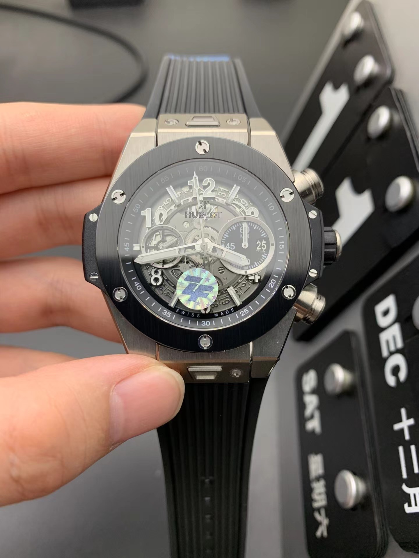 Super clone 1:1 Hublot big bang series 441 Brand new customized Hublot exclusive unico hub 1280 self-winding chronograph movement