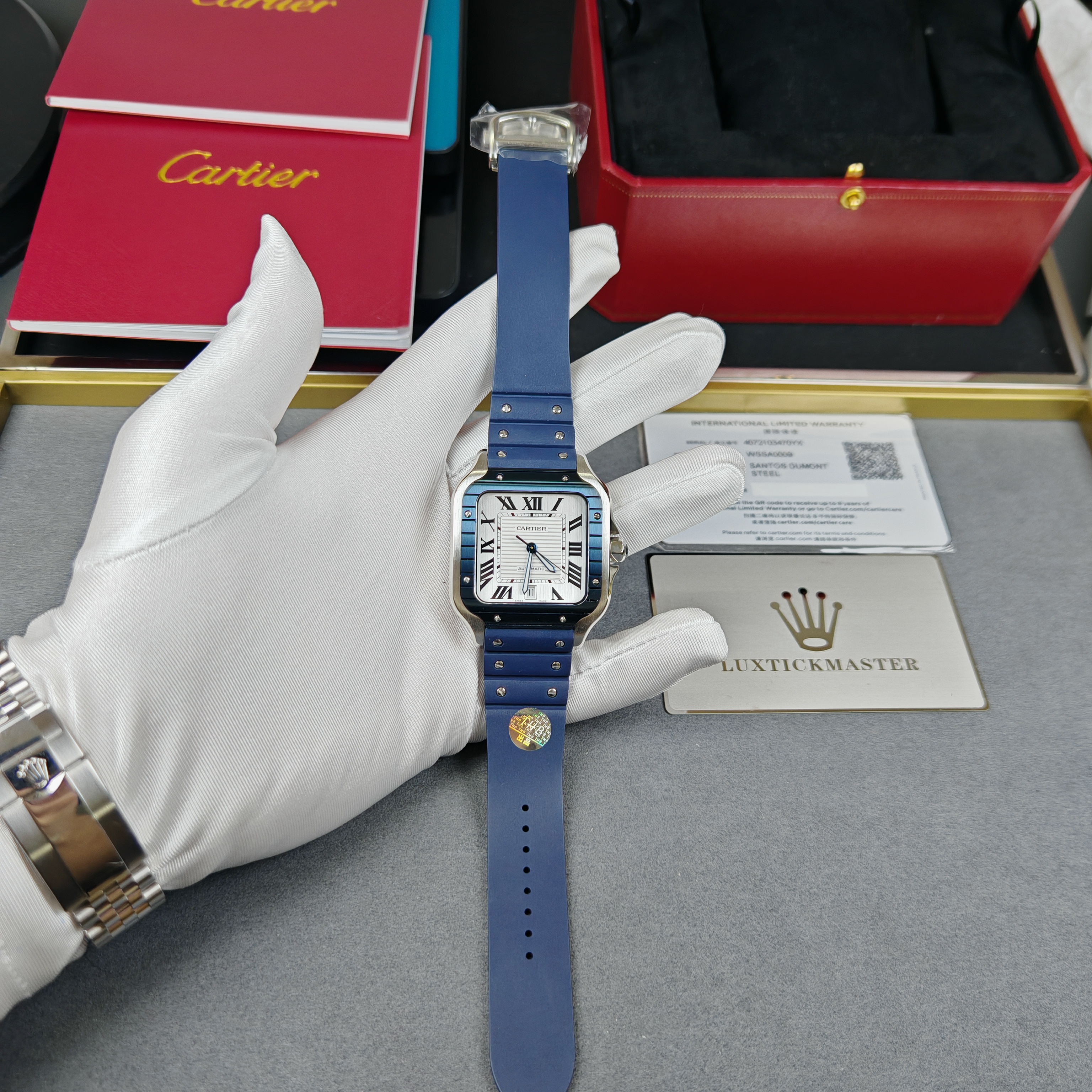 Super clone 1:1 Cartier Santos series WSSA0047 watch