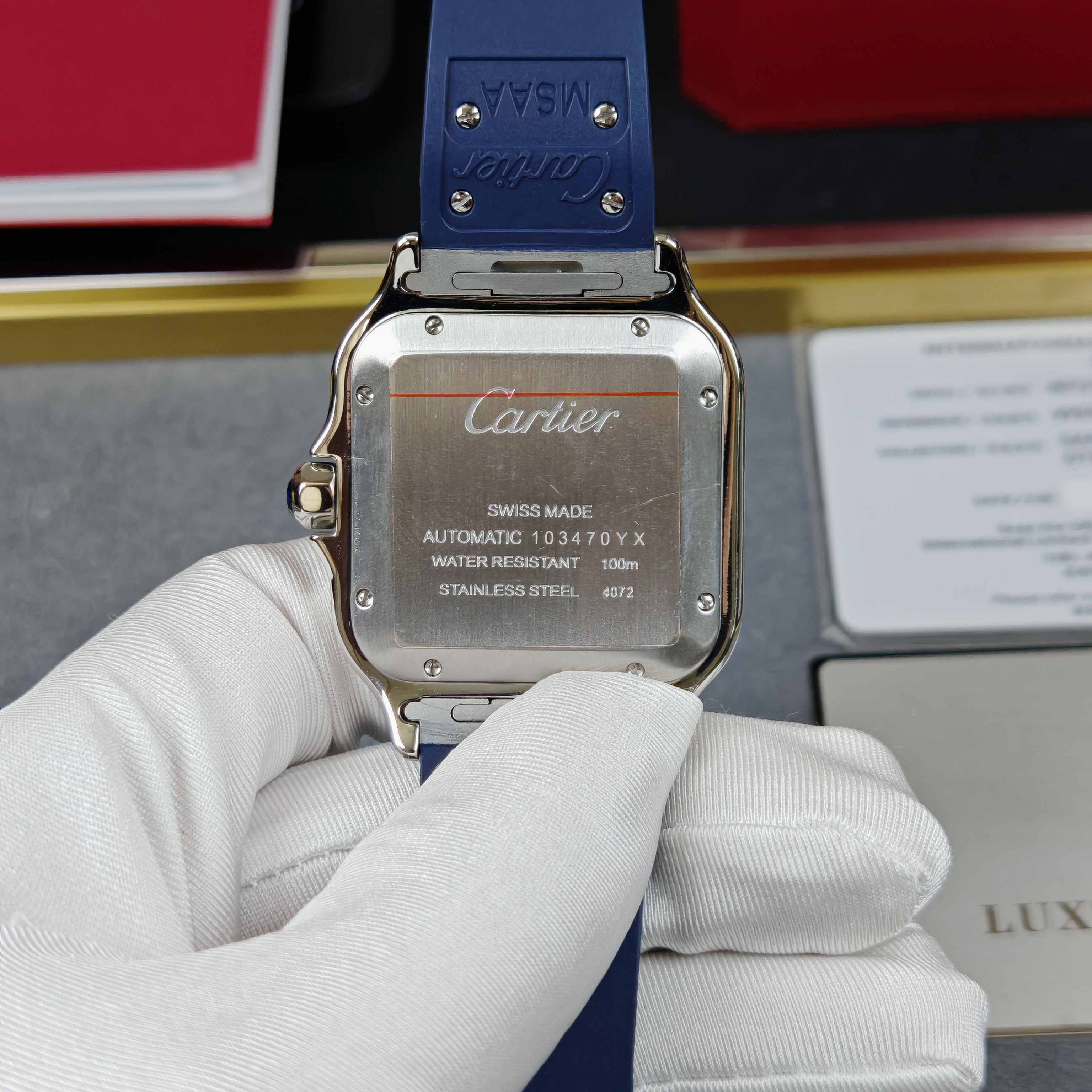 Super clone 1:1 Cartier Santos series WSSA0047 watch