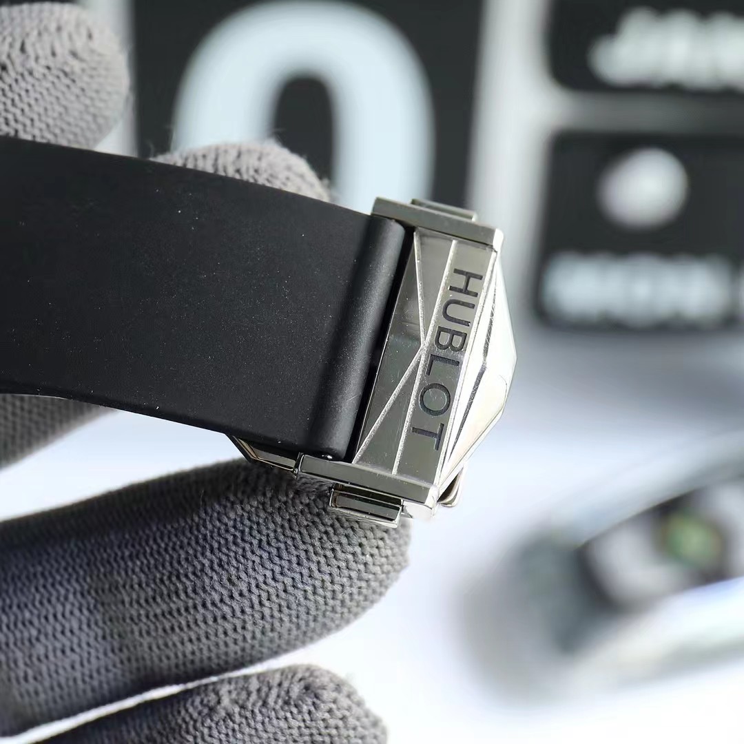 Super clone 1:1 Hublot big bang sang bleu ii tattoo watch hbf  factory