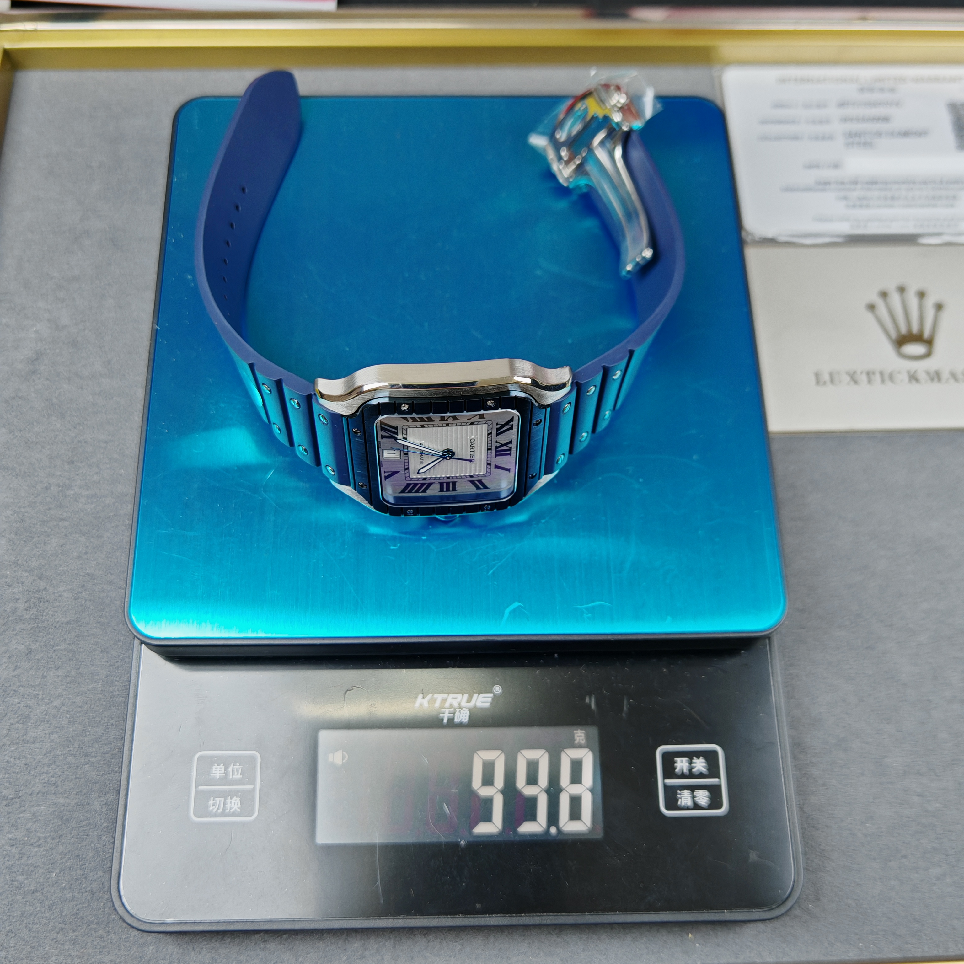 Super clone 1:1 Cartier Santos series WSSA0047 watch