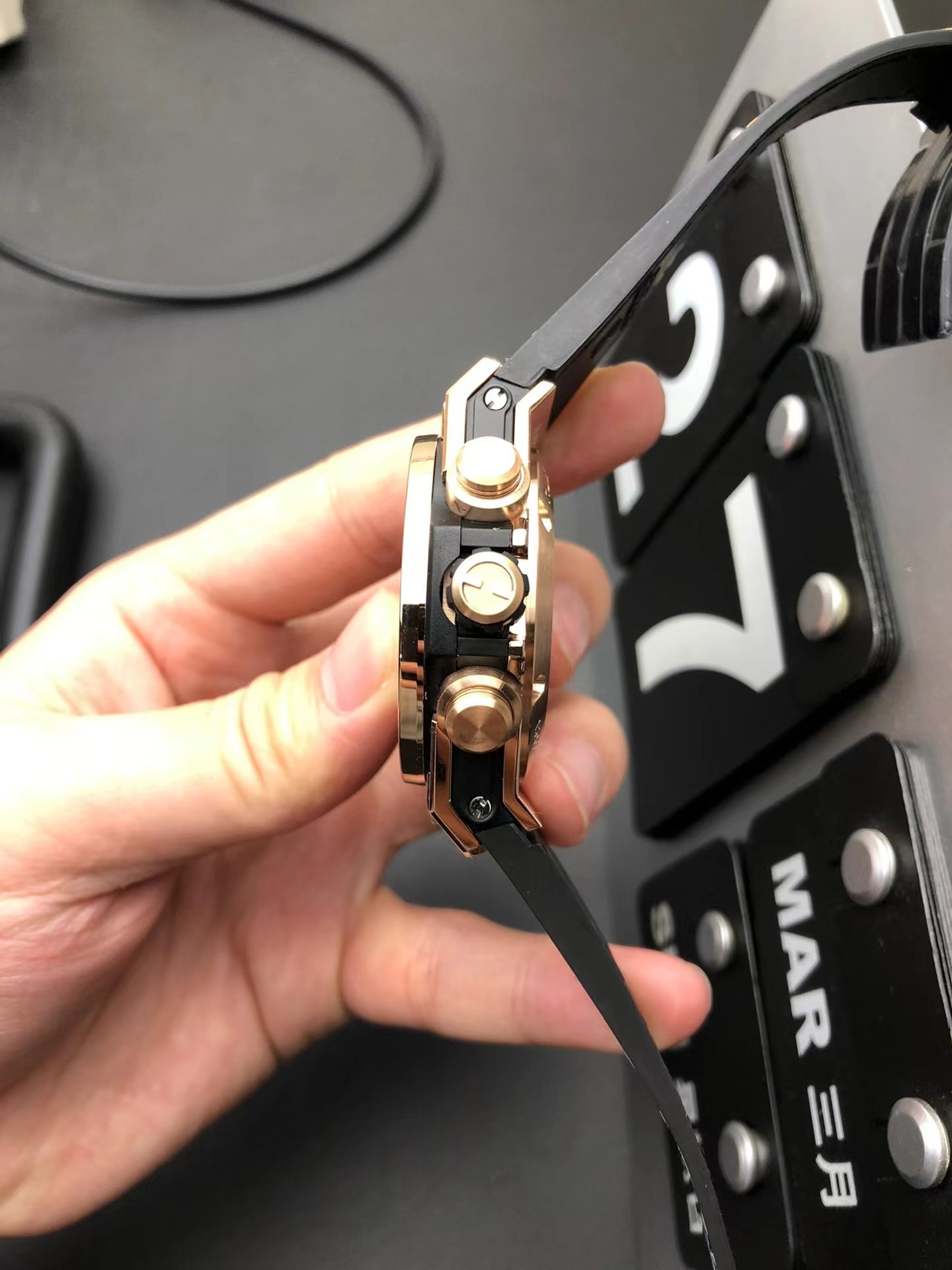 Super clone 1:1 Hublot Big Bang Unico 42mm 441.ox.9910.LR.0999 rainbow diamond watch