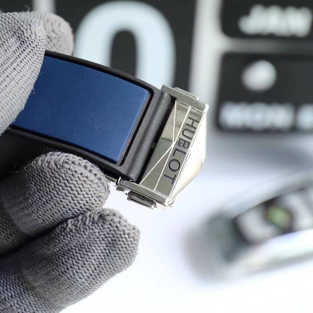 Super clone 1:1 Hublot big bang sang bleu ii tattoo watch hbf  factory