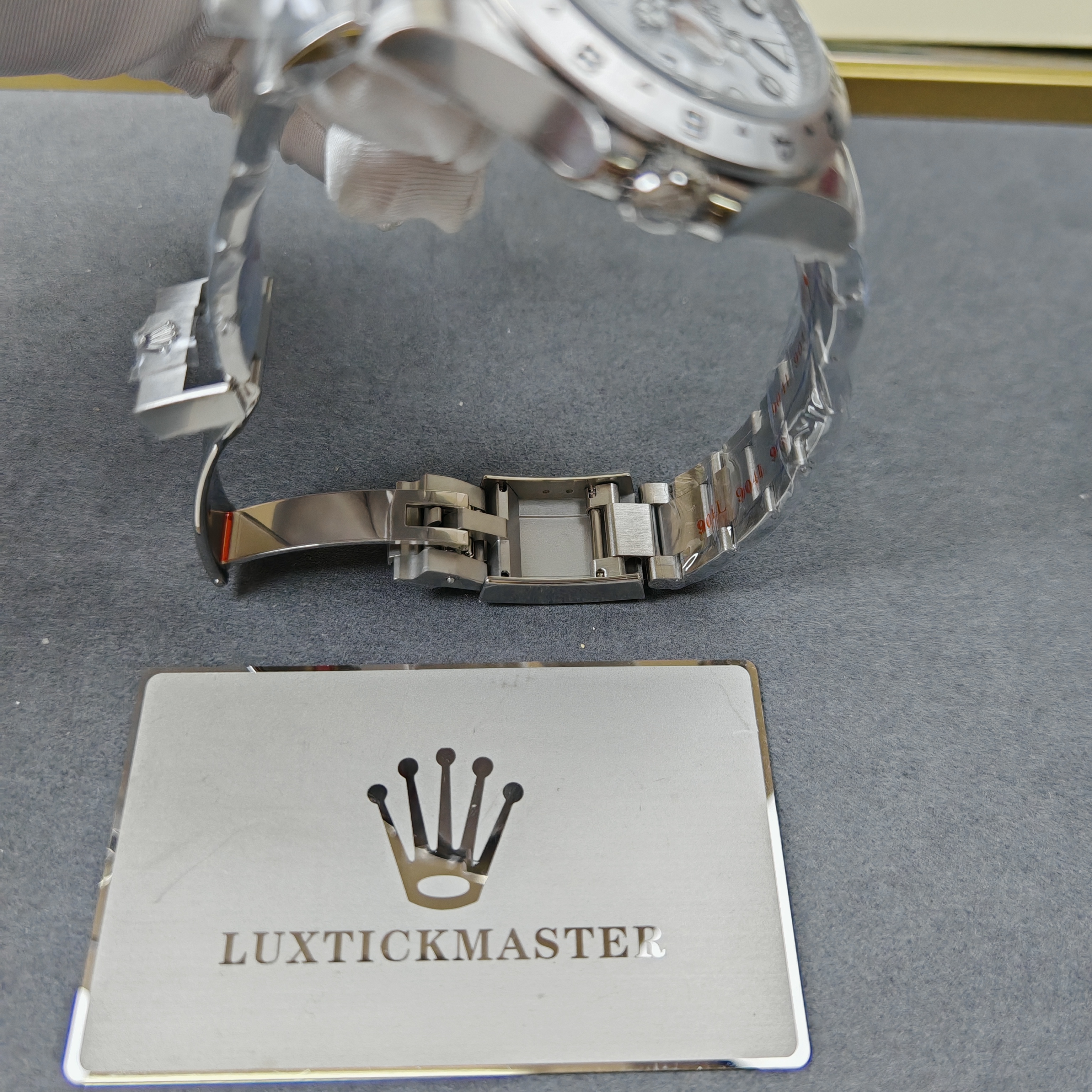 Rolex Explorer II M226570-0001 Steel White Dial 42mm Super Clone