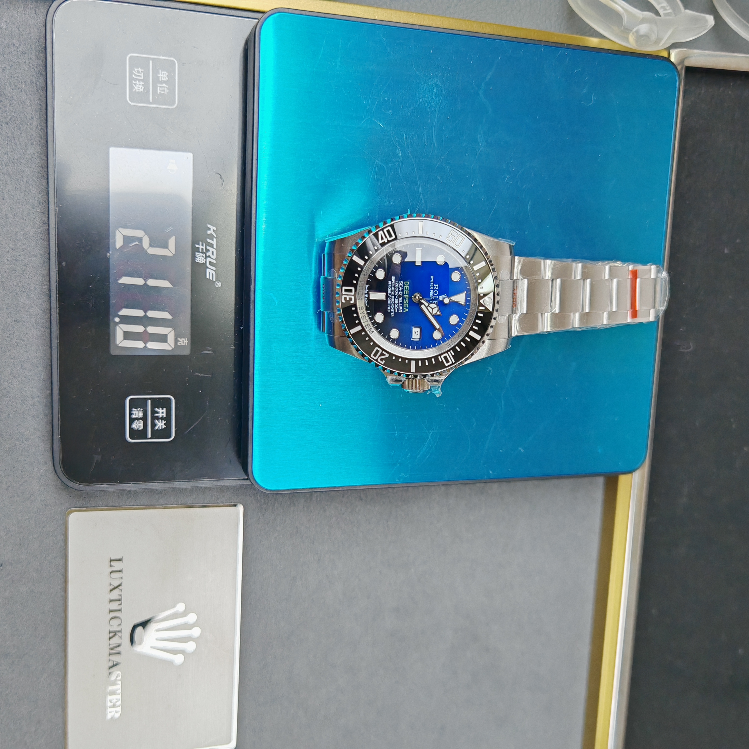 Super Clone Rolex 1:1 Deepsea  126660-98210 3235  Movement Watches