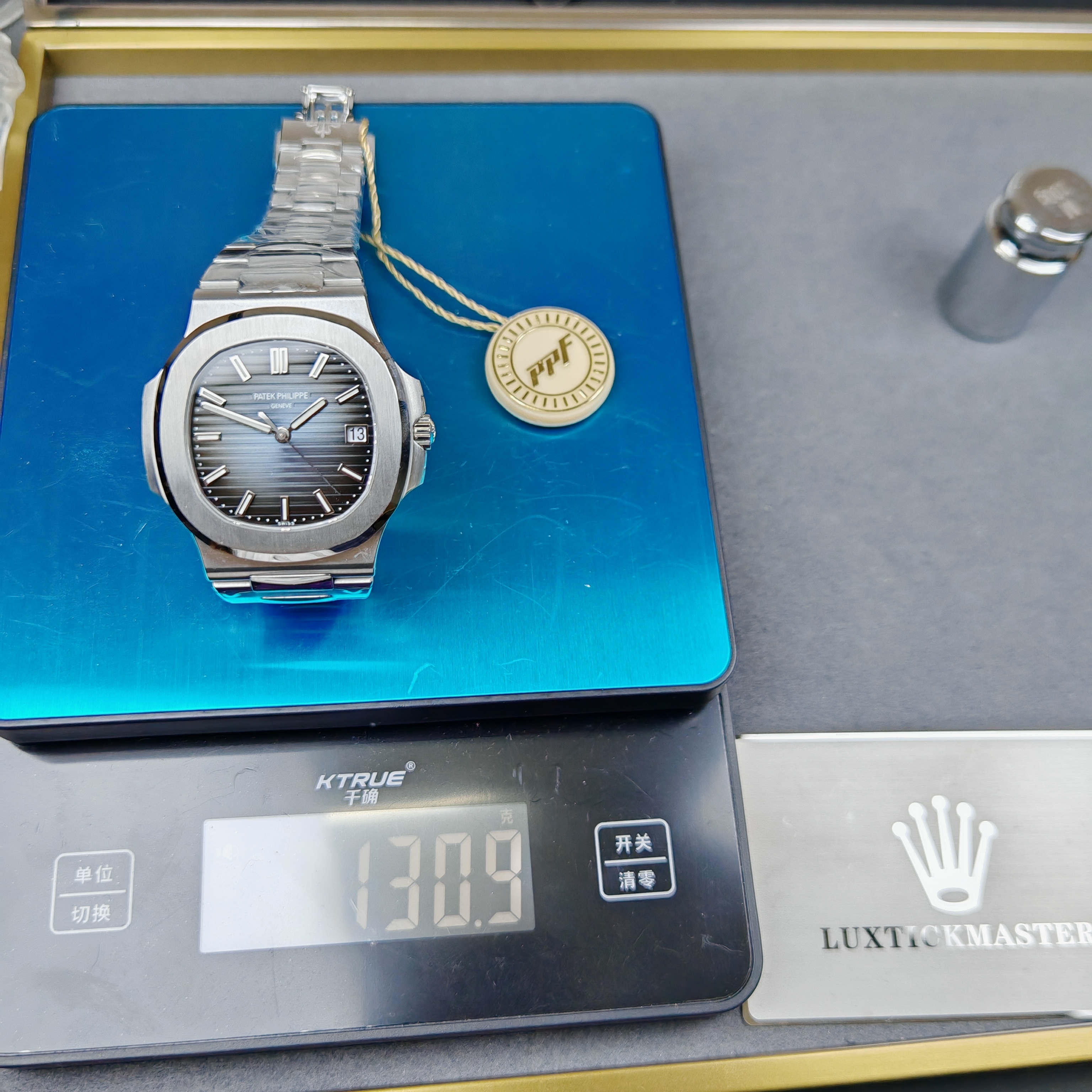 Super Clone 1:1 Patek Philippe Nautilus 5811 – Blue Dial / Full Stainless Steel