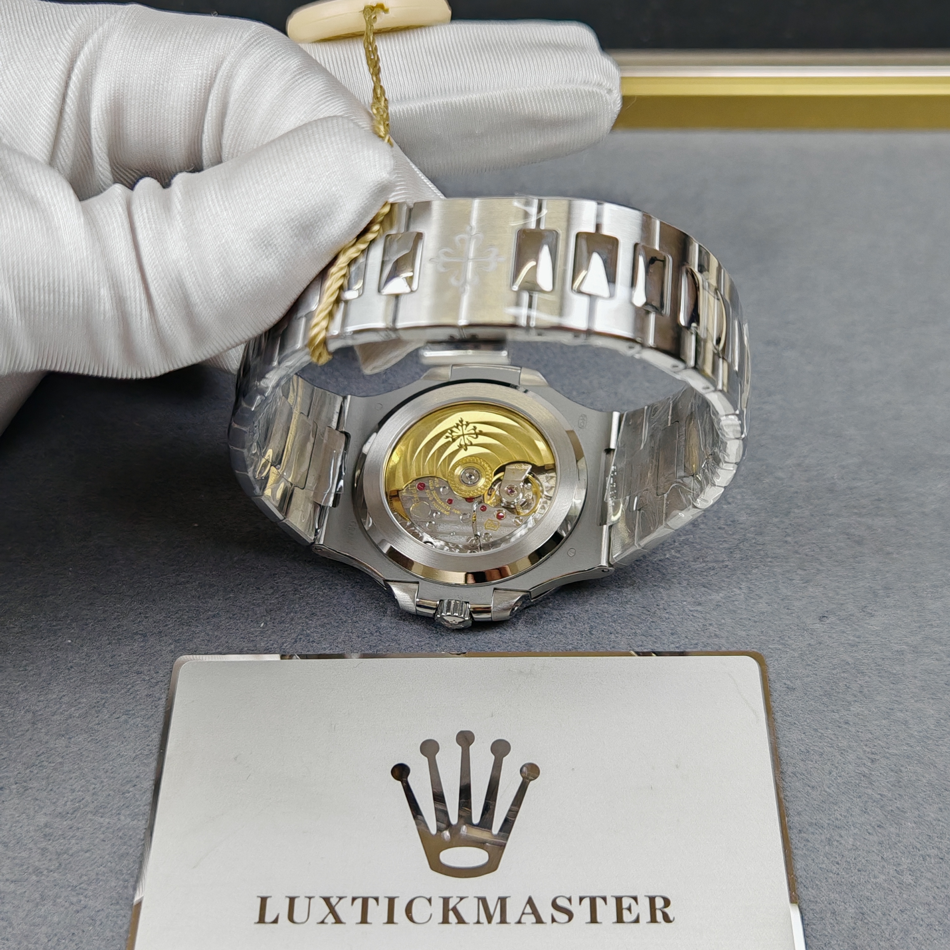 Super Clone 1:1 Patek Philippe Nautilus 5811 – Blue Dial / Full Stainless Steel