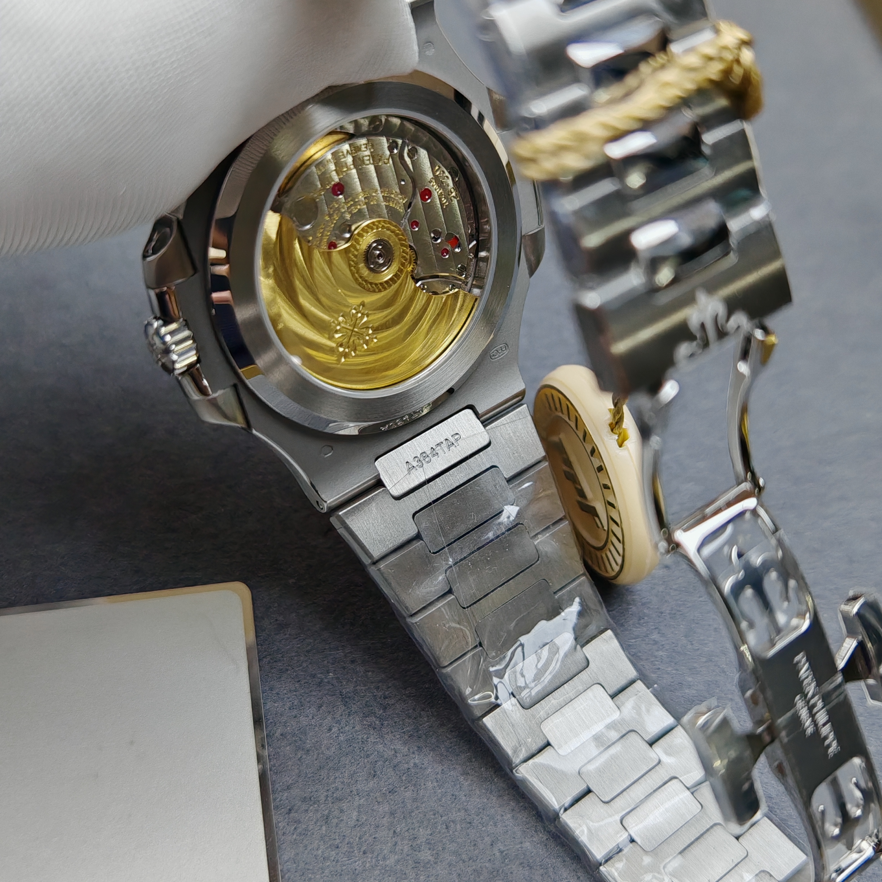 Super Clone 1:1 Patek Philippe Nautilus 5811 – Blue Dial / Full Stainless Steel