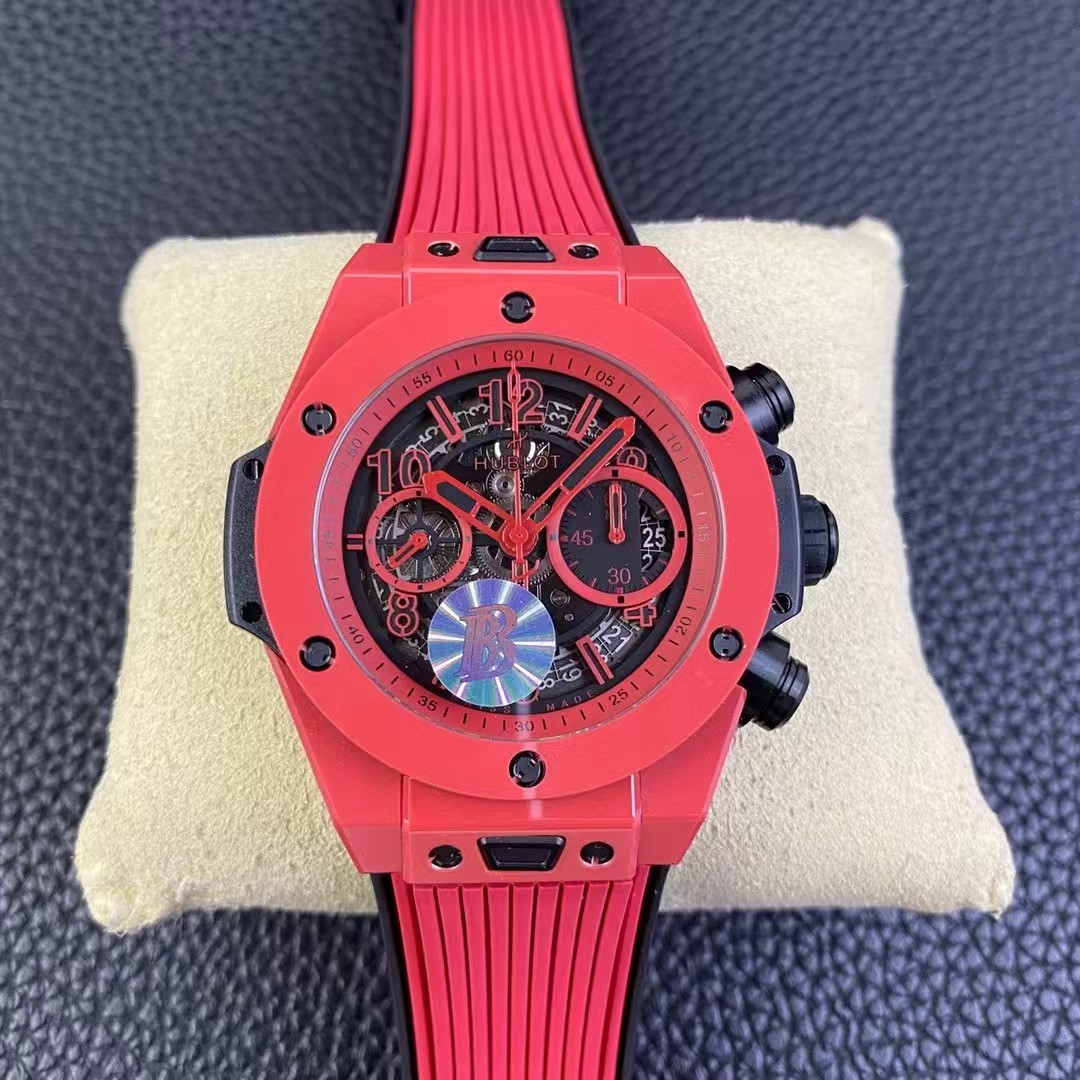 Super clone 1:1 BBF Factory Hublot Big Bang Unico 411.CF.8513.RX Red Ceramics