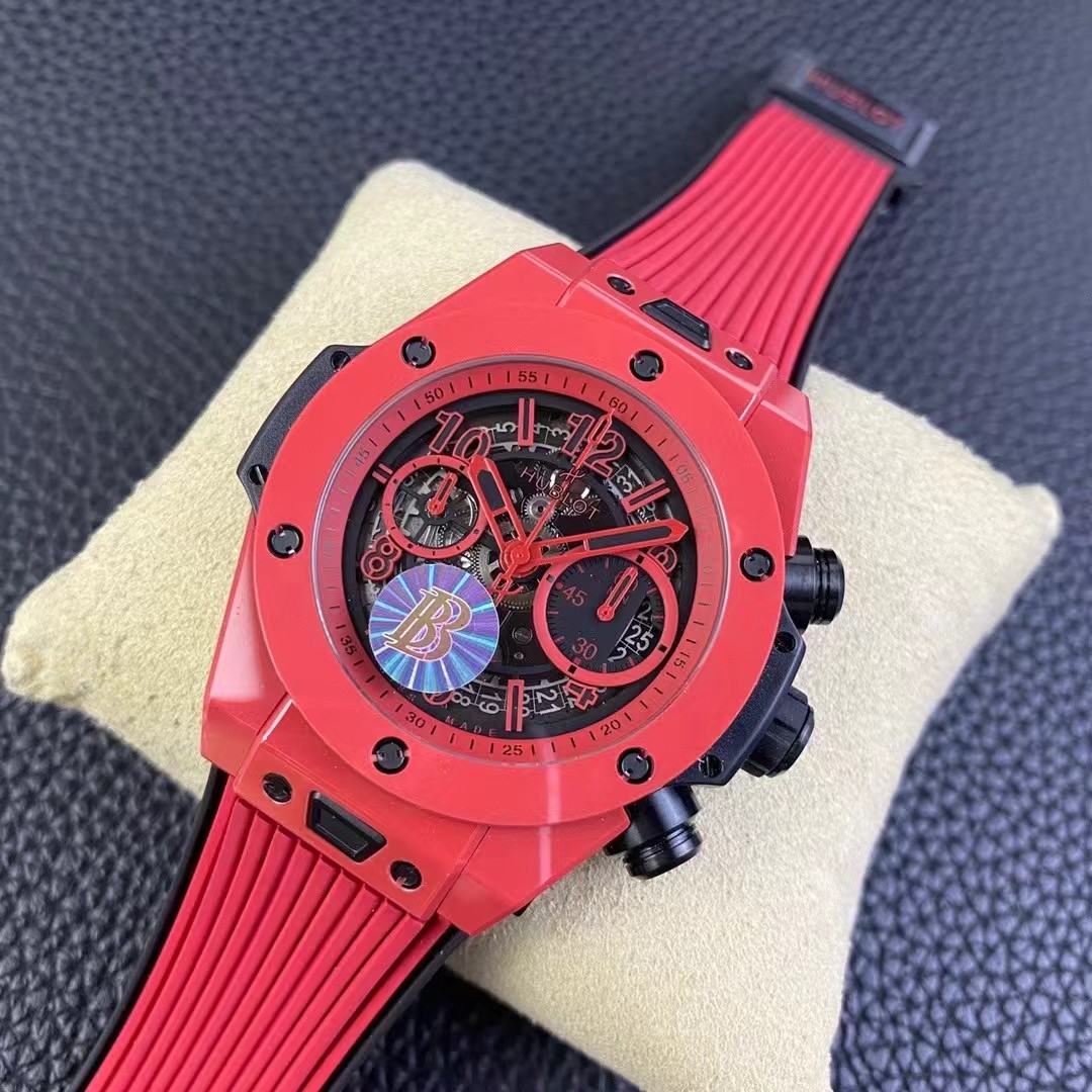 Super clone 1:1 BBF Factory Hublot Big Bang Unico 411.CF.8513.RX Red Ceramics