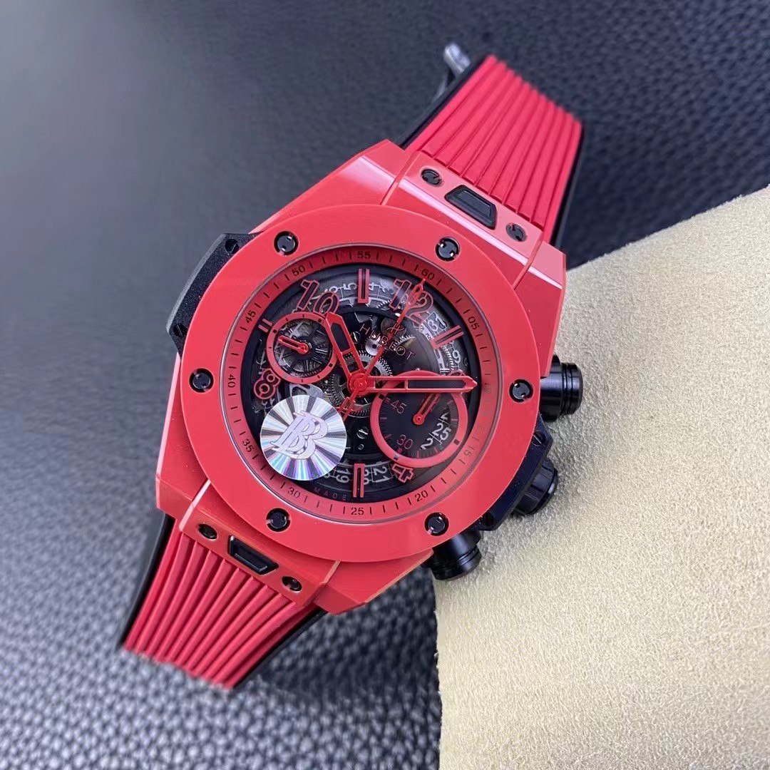 Super clone 1:1 BBF Factory Hublot Big Bang Unico 411.CF.8513.RX Red Ceramics