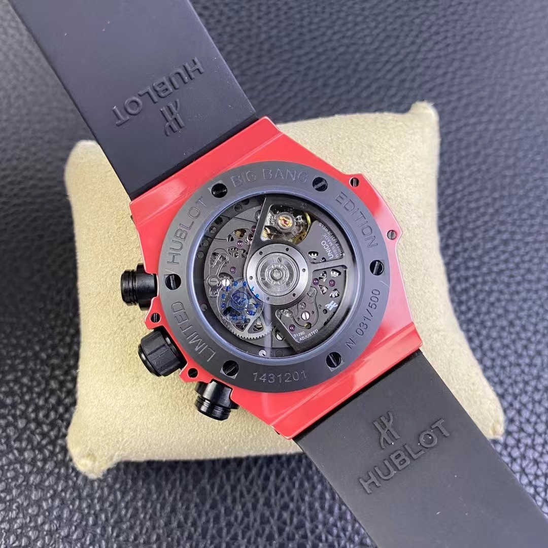 Super clone 1:1 BBF Factory Hublot Big Bang Unico 411.CF.8513.RX Red Ceramics