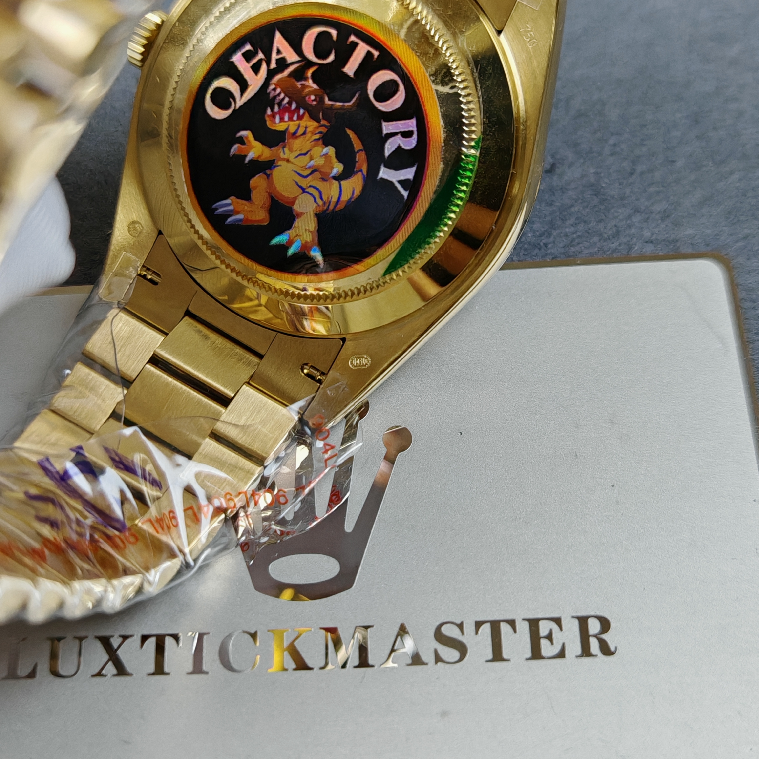 Rolex Day-Date m228238-0006 Yellow gold with Gold Dial(Roman Numerals) President bracelet (40mm) Super Clone