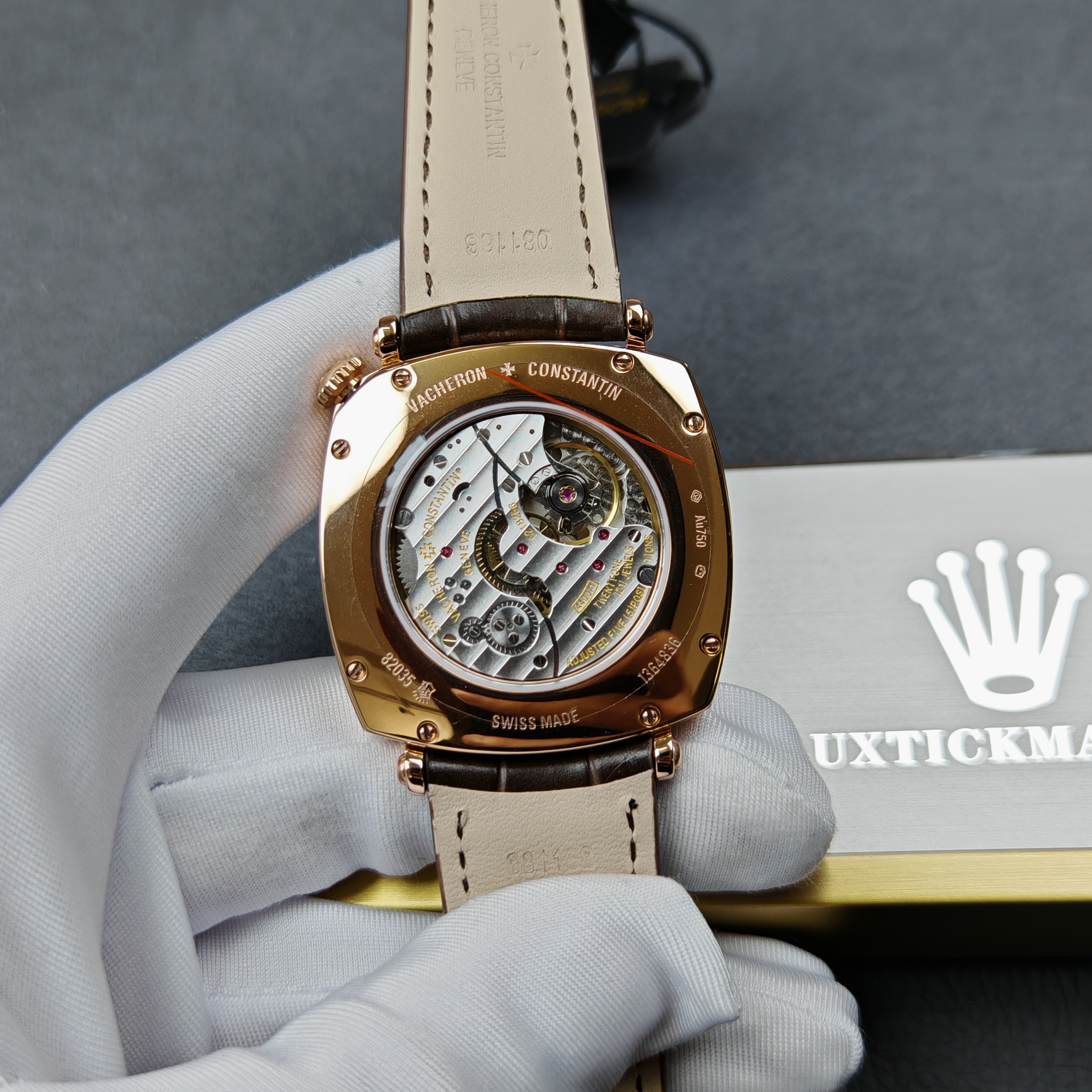 Super Clone Vacheron Constantin 82035/000R-9359 40X40mm