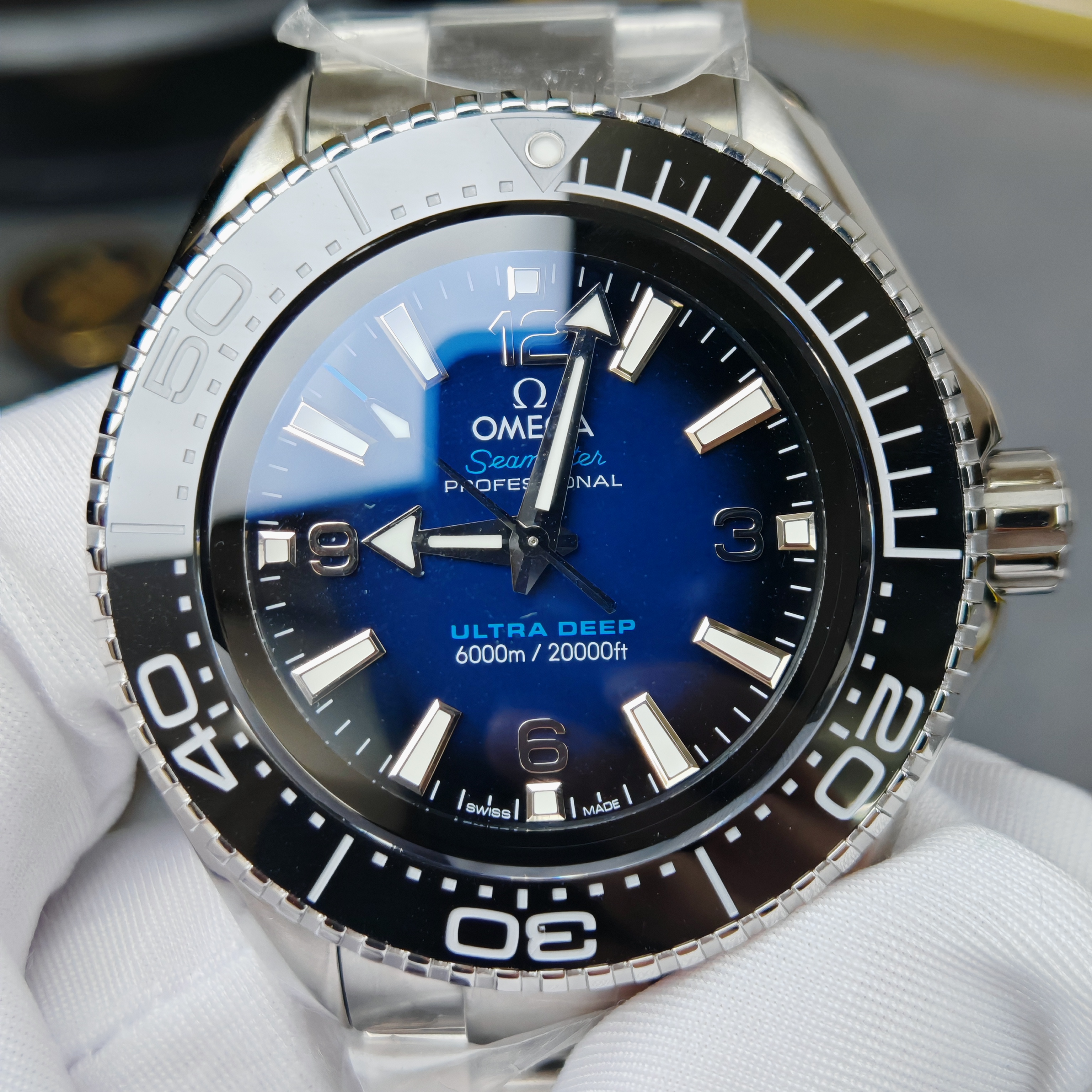 OMEGA Super Clone Seamaster Ocean Planet 6000M  Watch